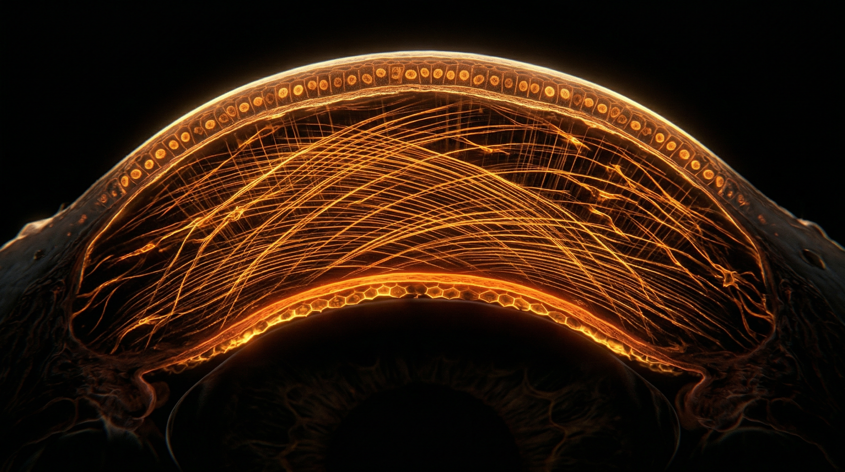 Scientific illustration for The Structural Integrity of the Human Cornea