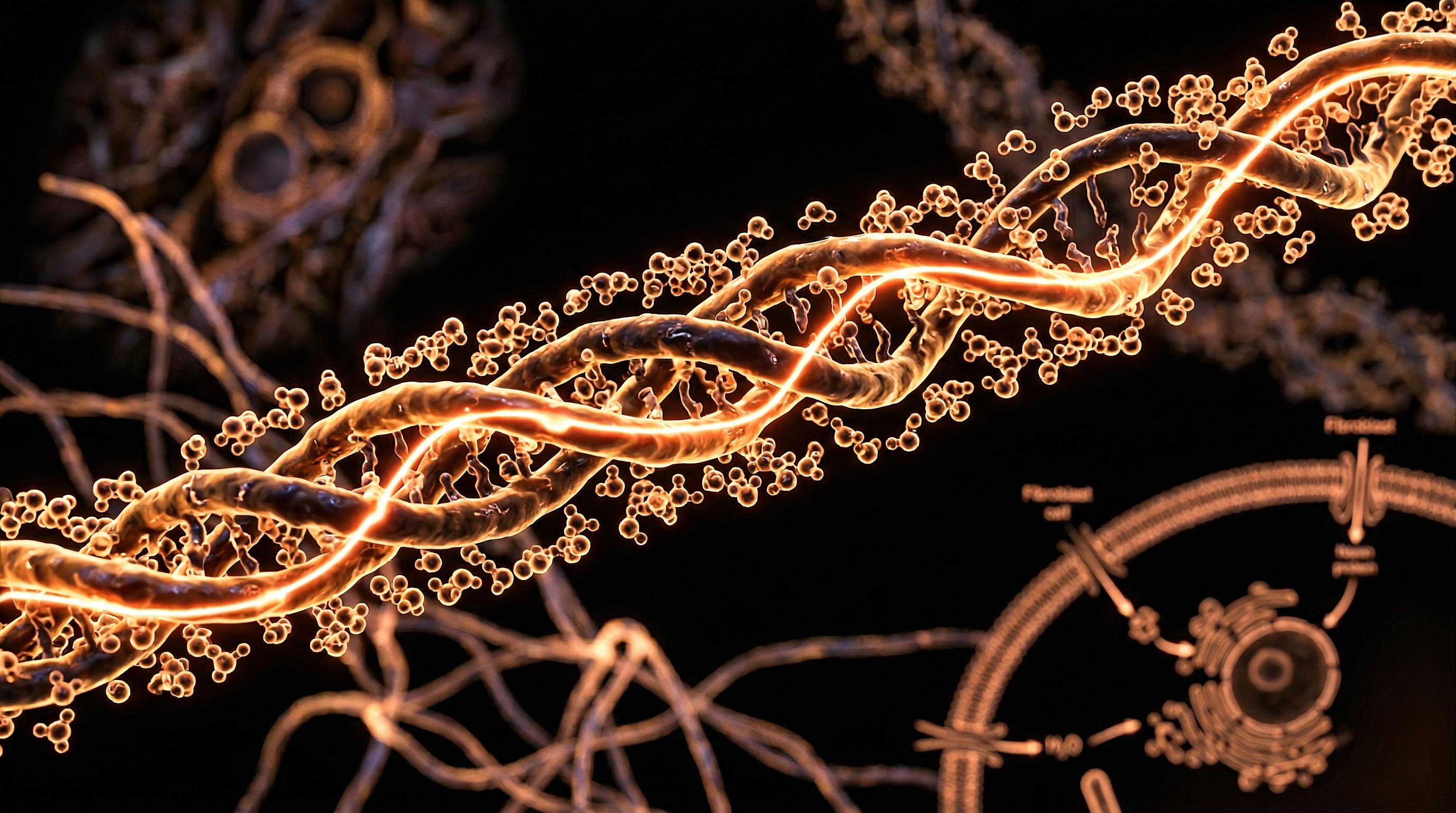 Scientific illustration for Collagen as a Semiconductor: The Role of Interfacial Water