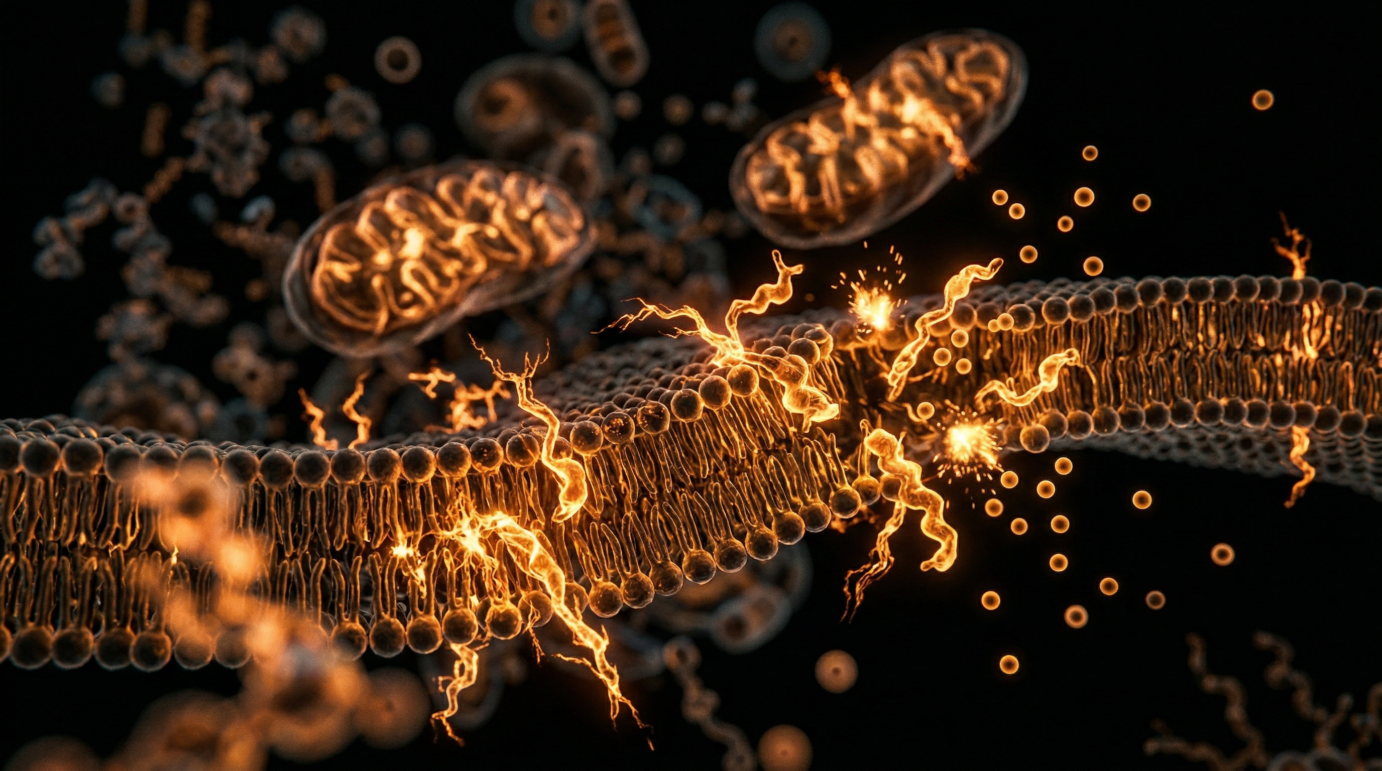 Scientific illustration for The Oxidation Crisis: How PUFAs Fuel Chronic Inflammation
