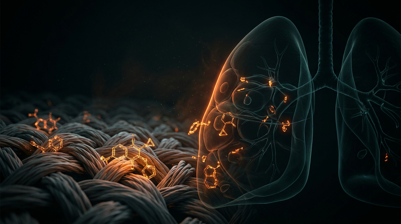 Scientific illustration for The Soft Furnishing Paradox: Flame Retardants and Health