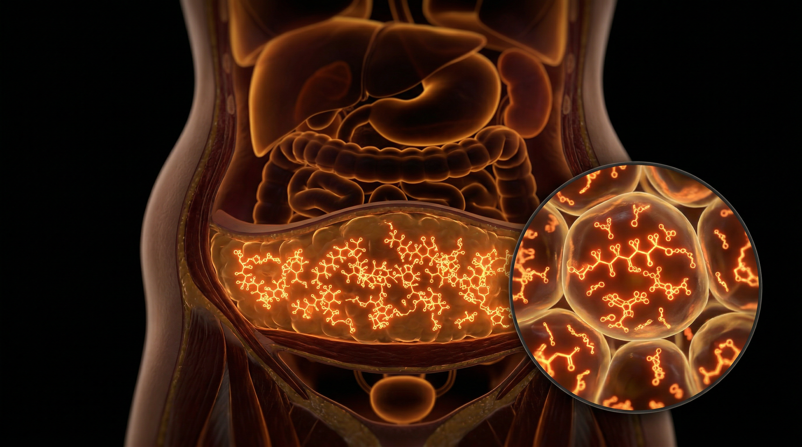 Scientific illustration for PFAS Accumulation in Human Adipose Tissue