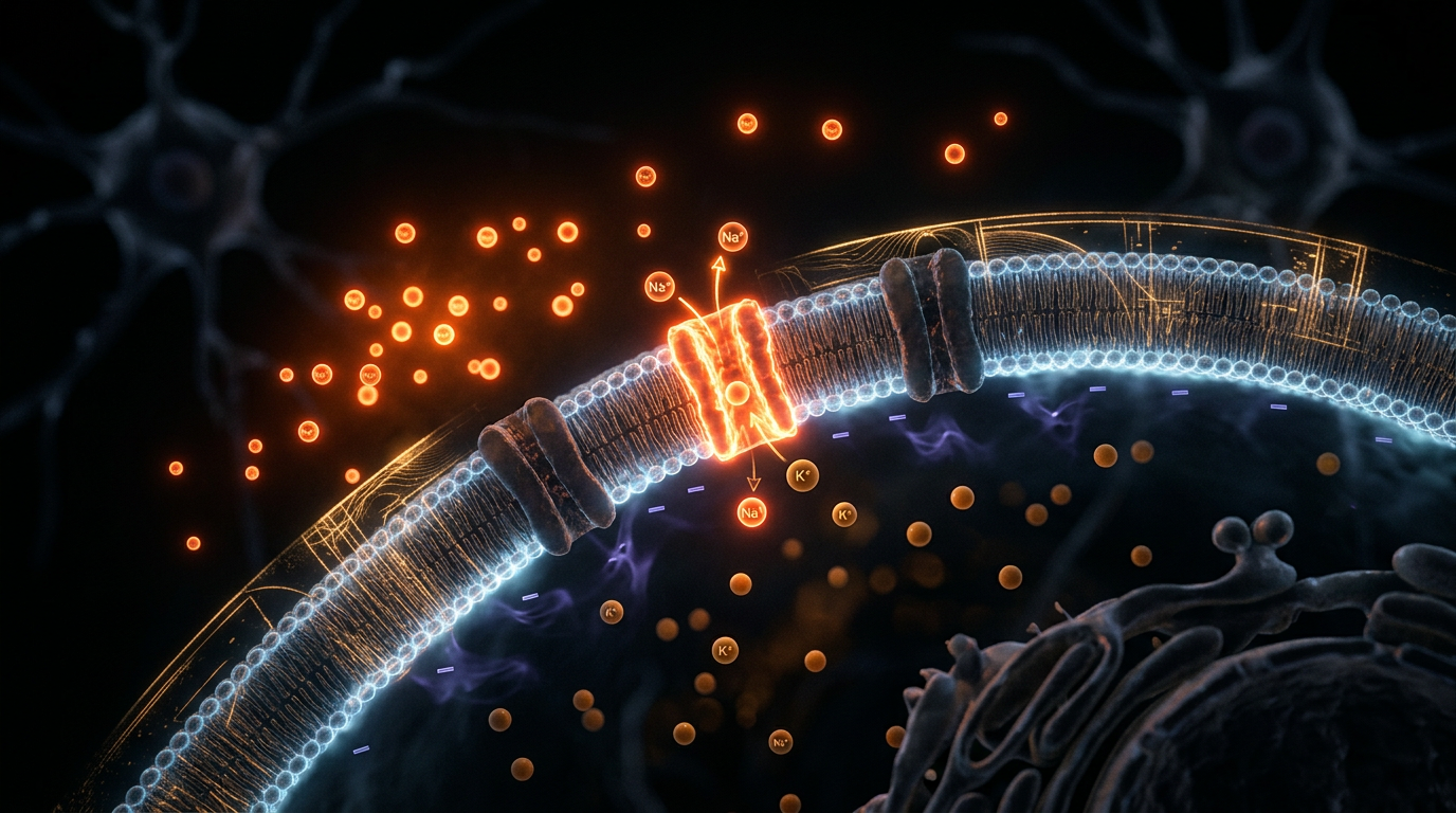 Scientific illustration for The Electric Blueprint: Why Membrane Potential is the True Foundation of Health