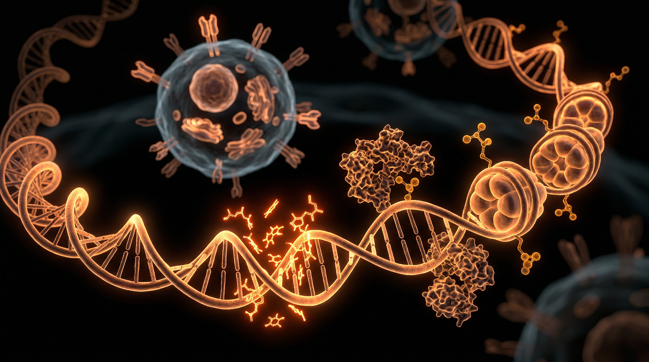 Scientific illustration for Epigenetic Scars: How Toxins Rewrite the Immune Blueprint