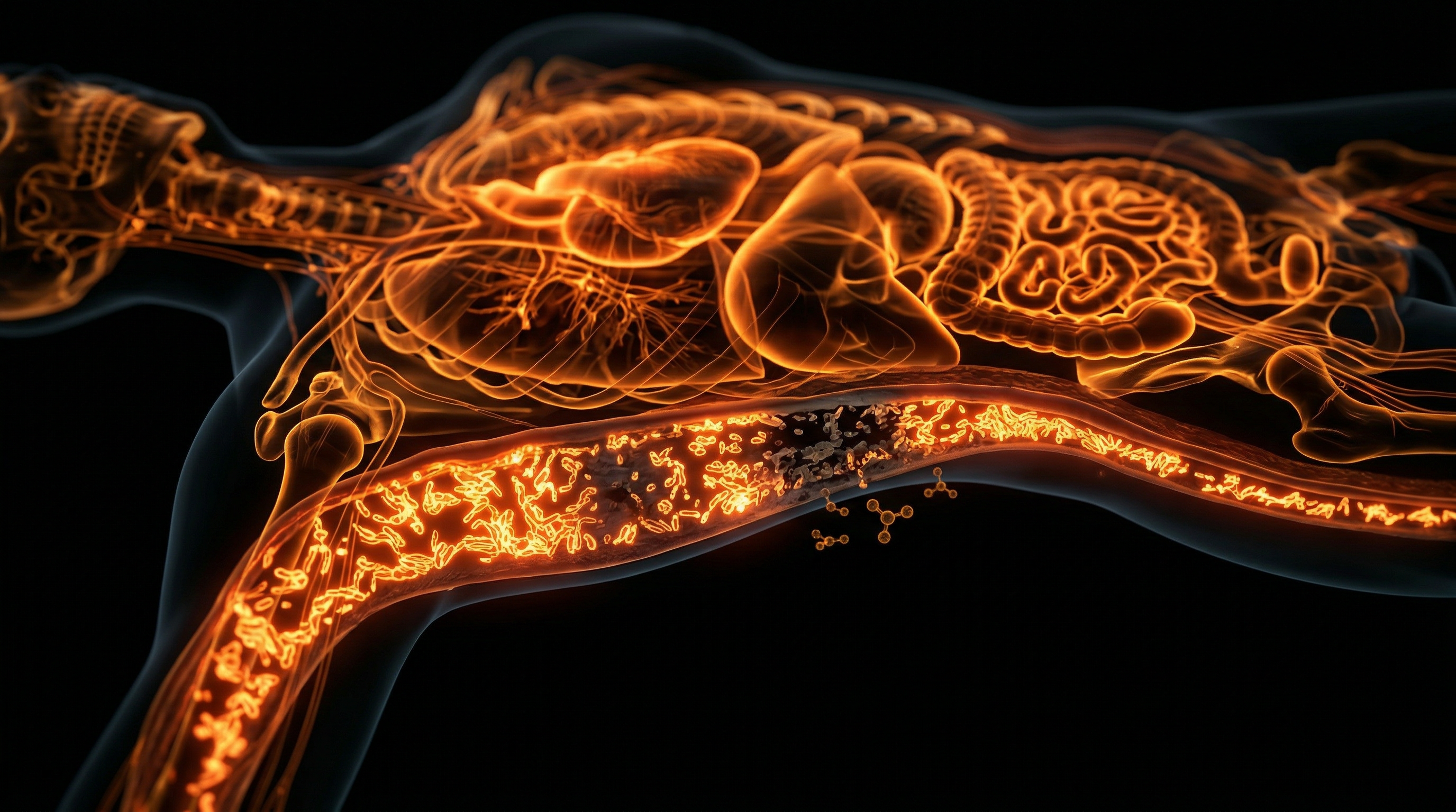 Scientific illustration for The Impact of Chlorinated Water on Dermal Flora