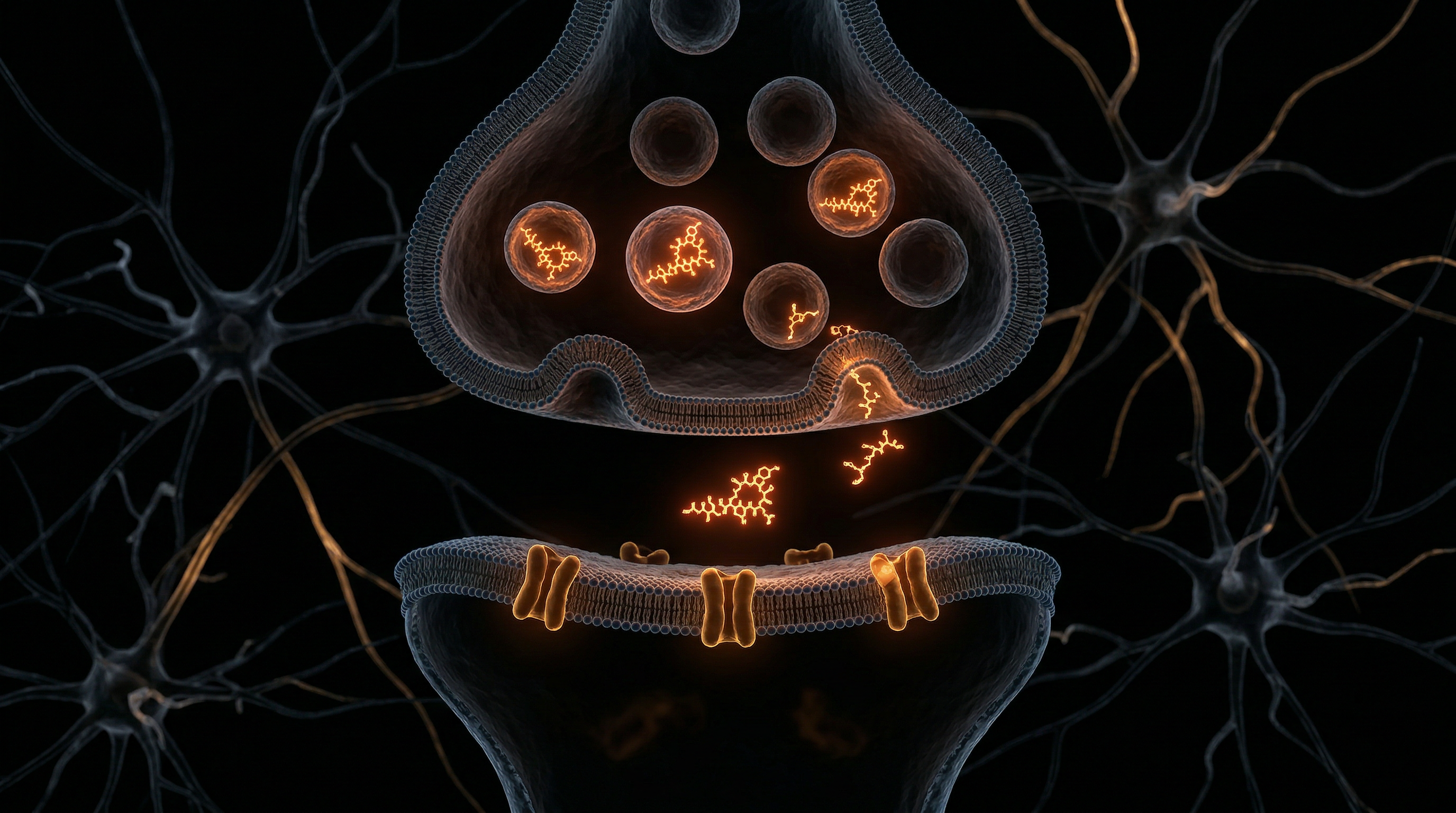 Scientific illustration for Oxytocin Depletion in the UK Loneliness Epidemic