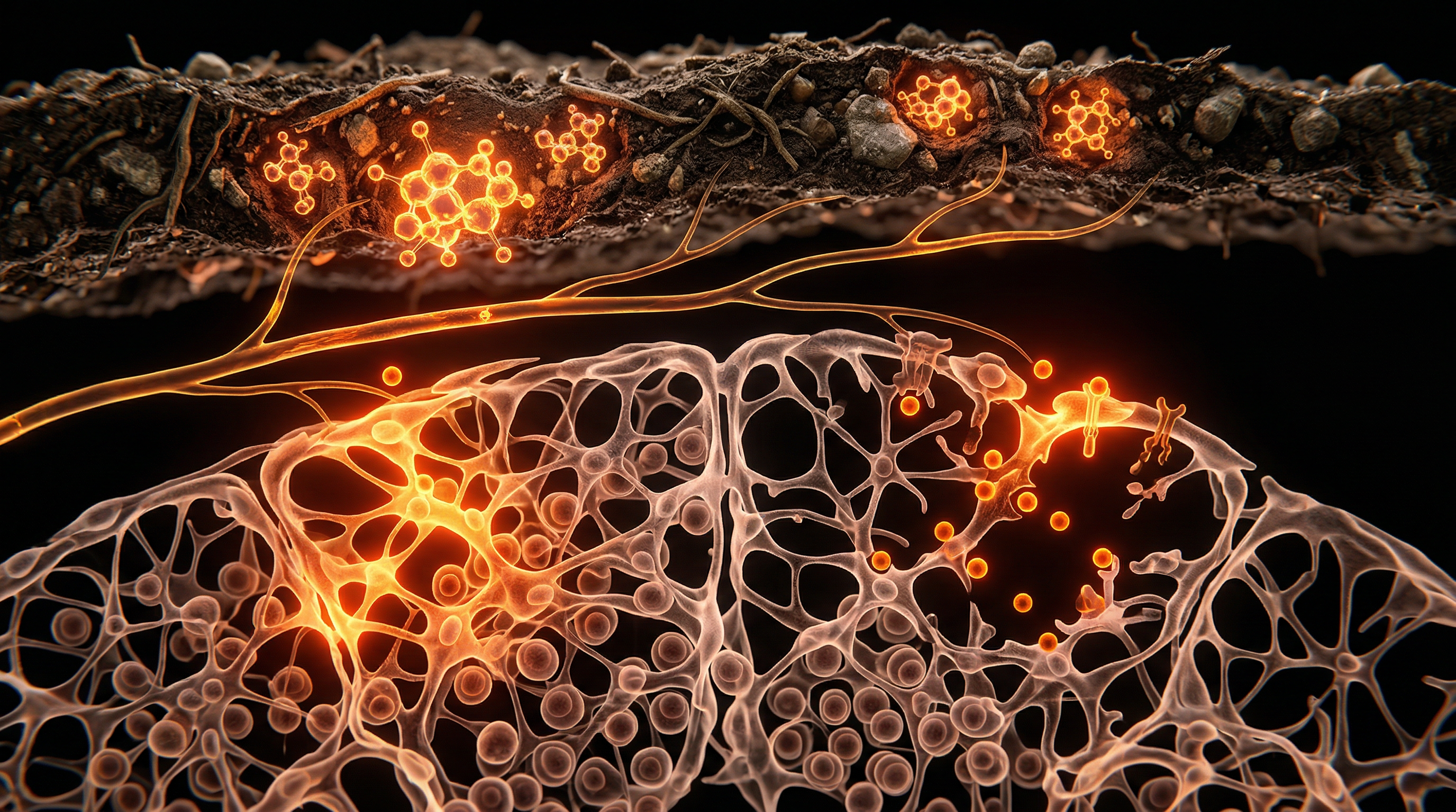 Scientific illustration for Heavy Metals in UK Soil: Impact on Thymic Morphology