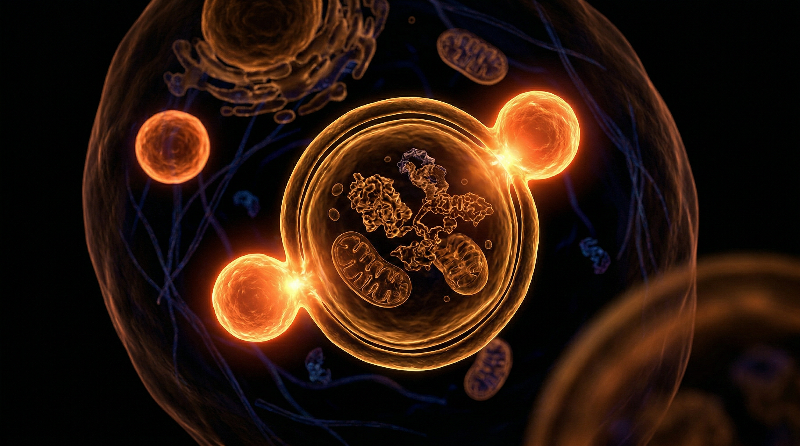 Scientific illustration for Cold-Induced Autophagy: Identifying the Cellular Cleanup Mechanisms of Periodic Hypothermia