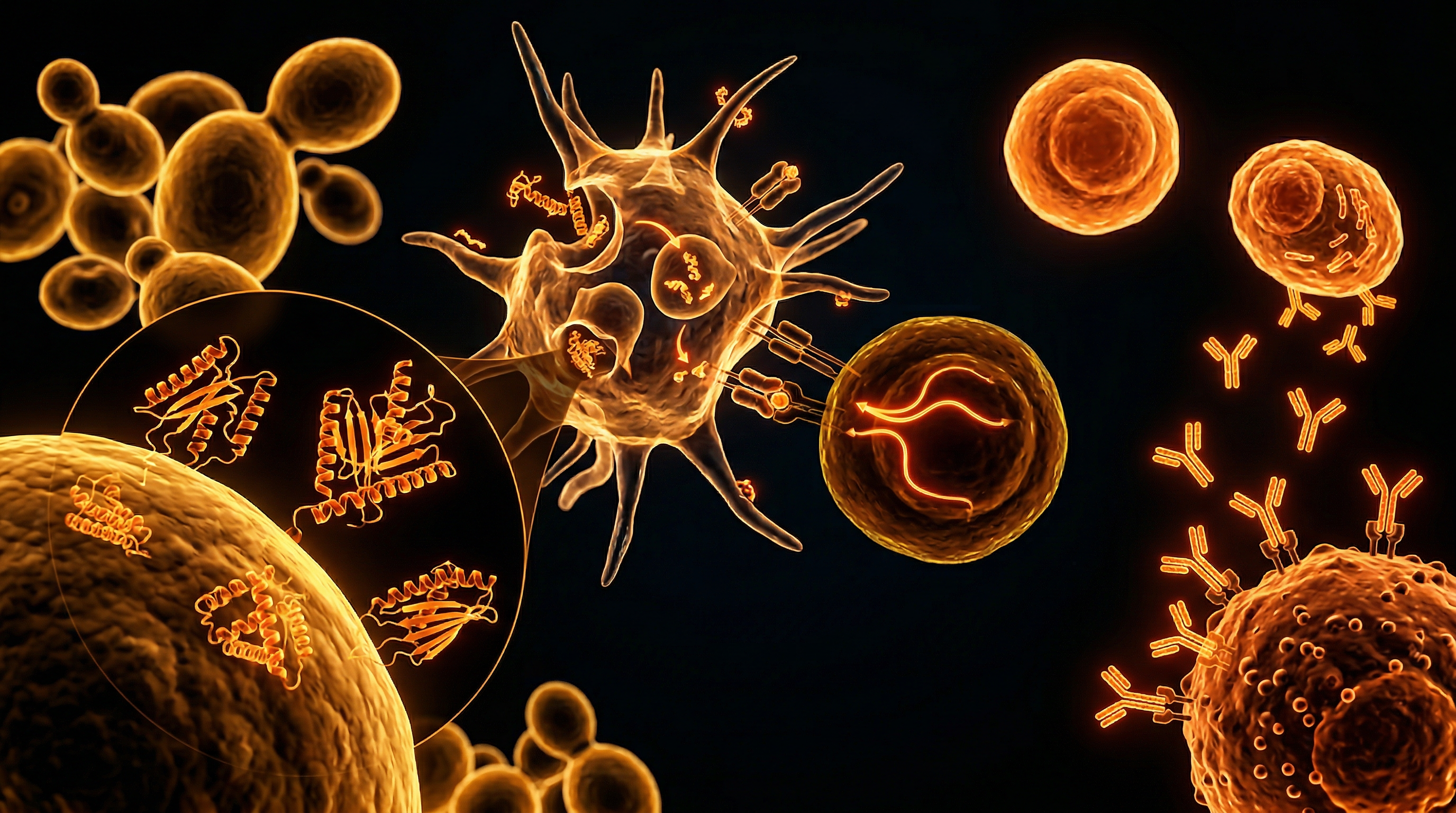 Scientific illustration for Yeast-Derived Proteins: Evaluating Allergic Sensitization to Saccharomyces