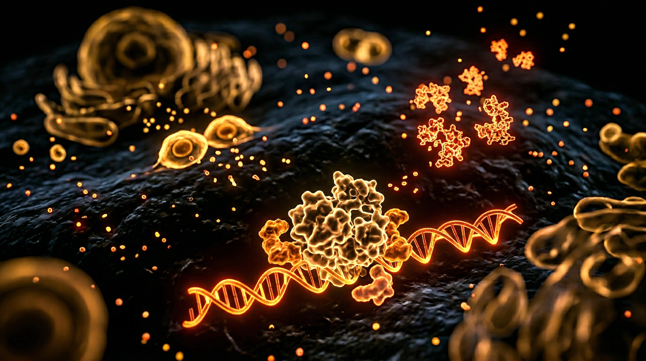 Scientific illustration for Hypoxic Signaling: How Low Oxygen Drives Tissue Regeneration