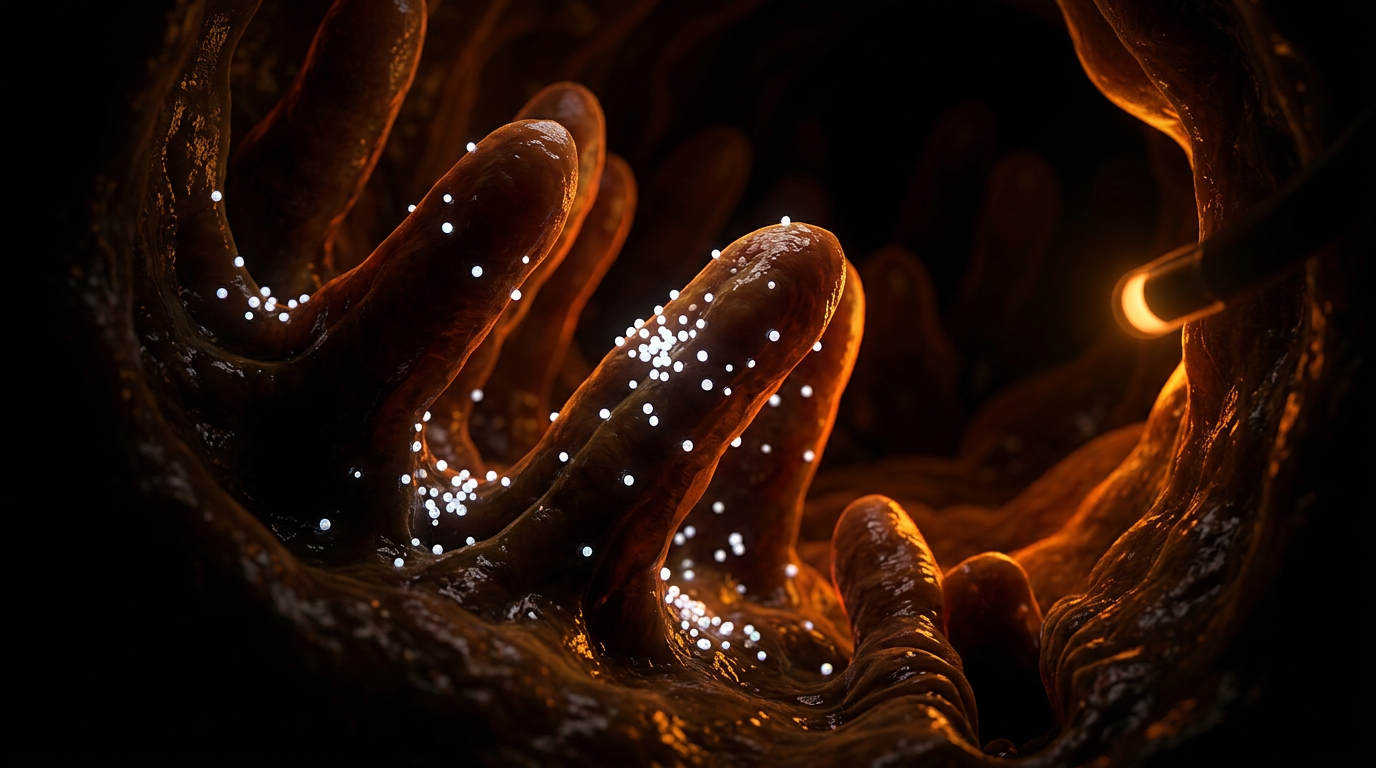 Scientific illustration for The E171 Paradox: Why Titanium Dioxide Still Lingers in the British Gut