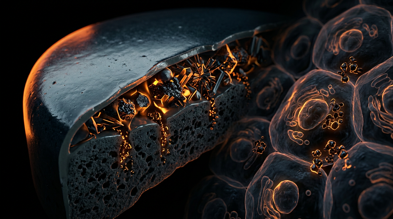 Scientific illustration for Ceramic Glazes: The Hidden Heavy Metal Burden