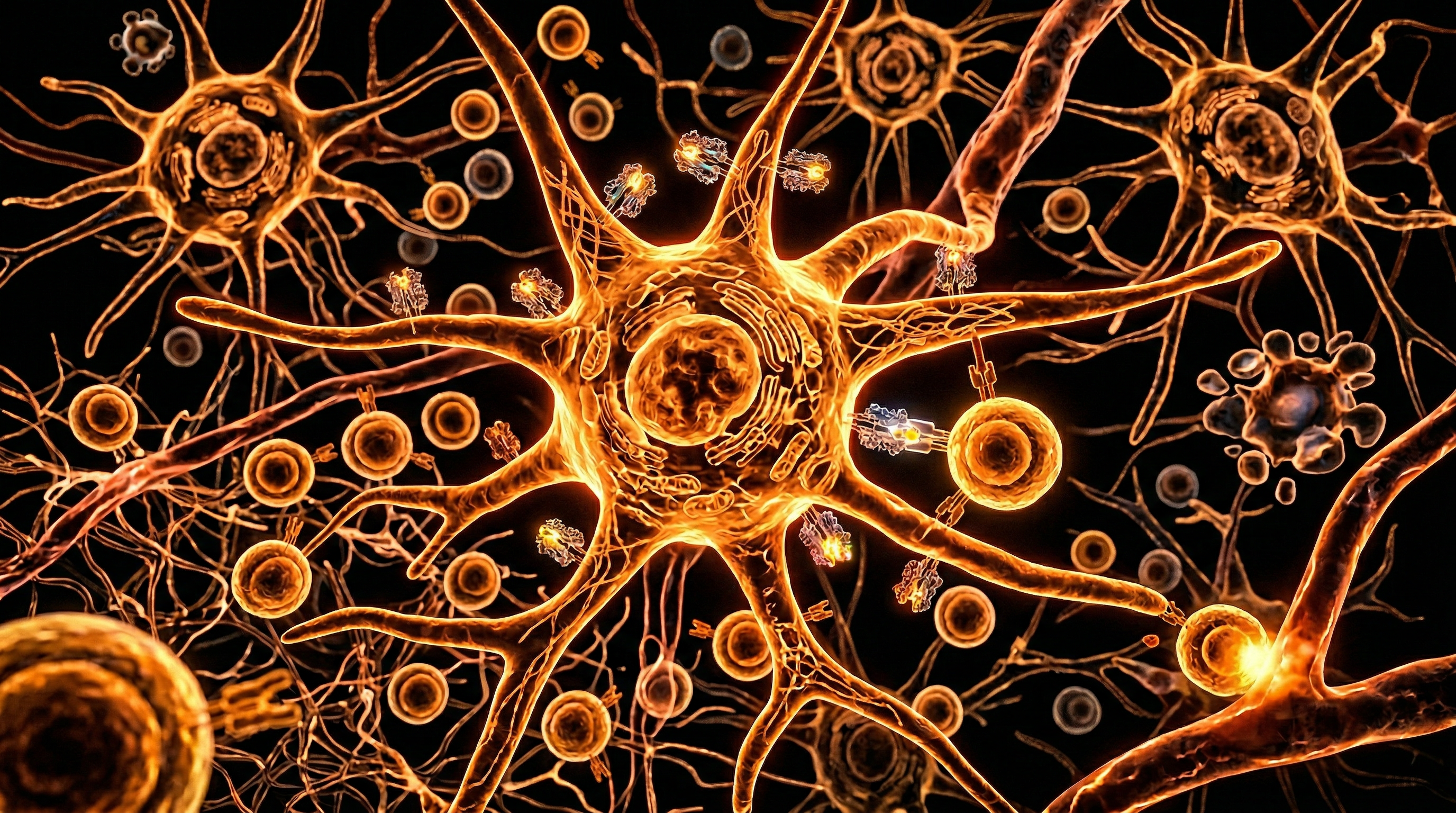 Scientific illustration for Thymic Epithelial Cells: The Lost Sentinels of Self-Tolerance