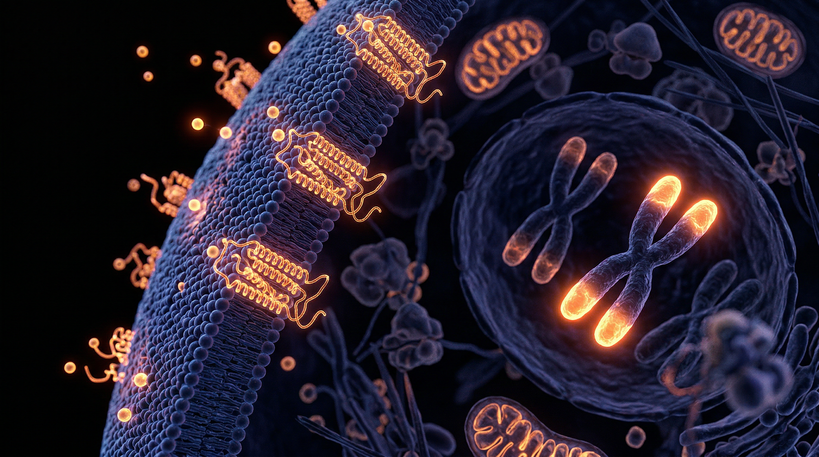 Scientific illustration for Can Telomere Length Accurately Predict Your Biological Rate of Aging?