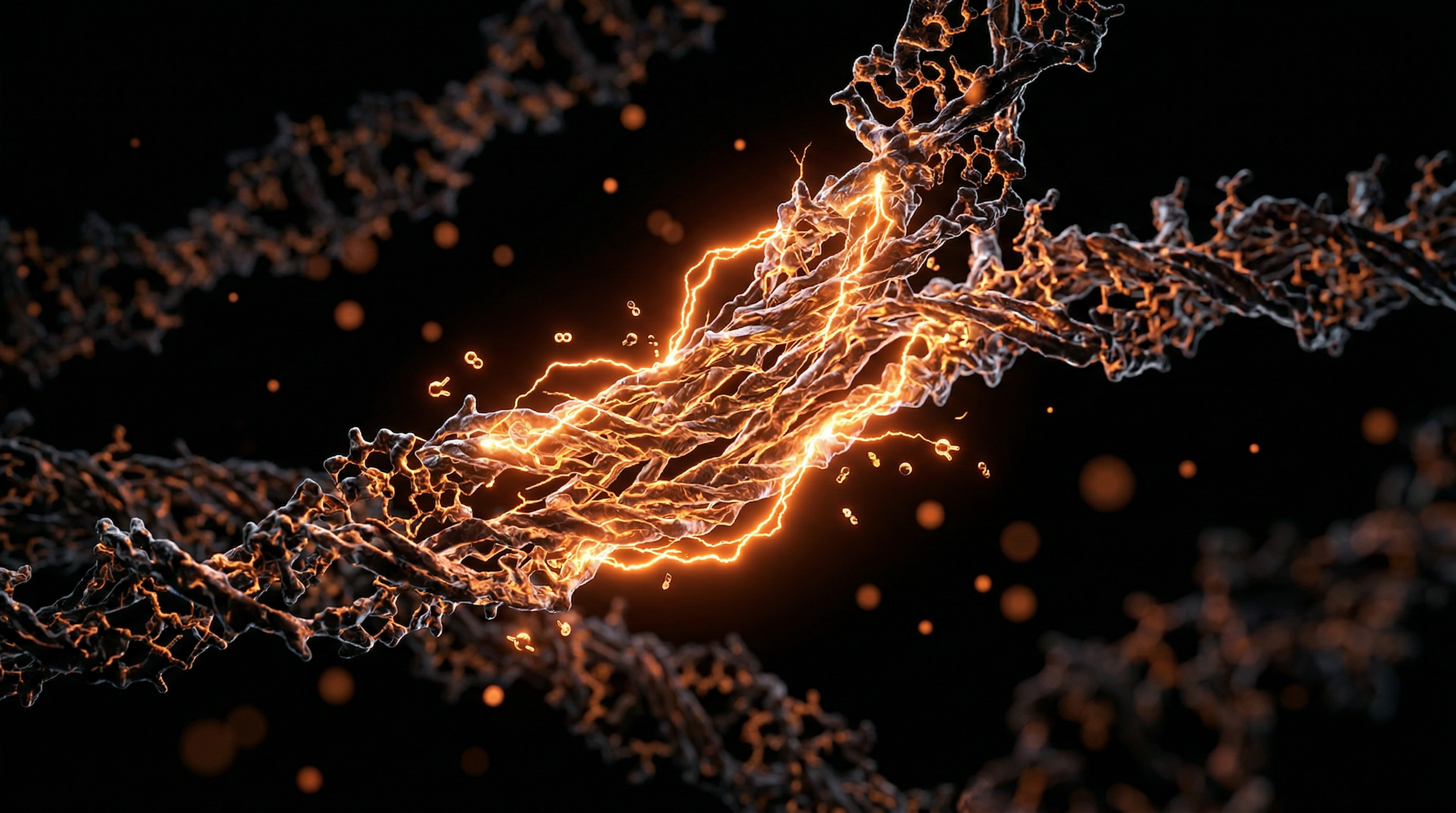 Scientific illustration for The Piezoelectric Effect: How Movement Generates Biological Electricity