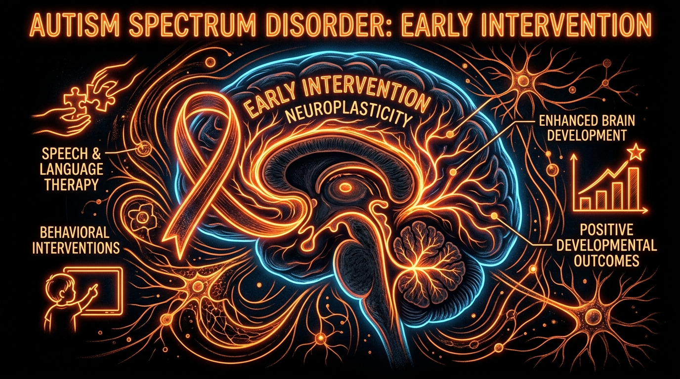 Scientific illustration for Autism Spectrum Disorder: Early Intervention