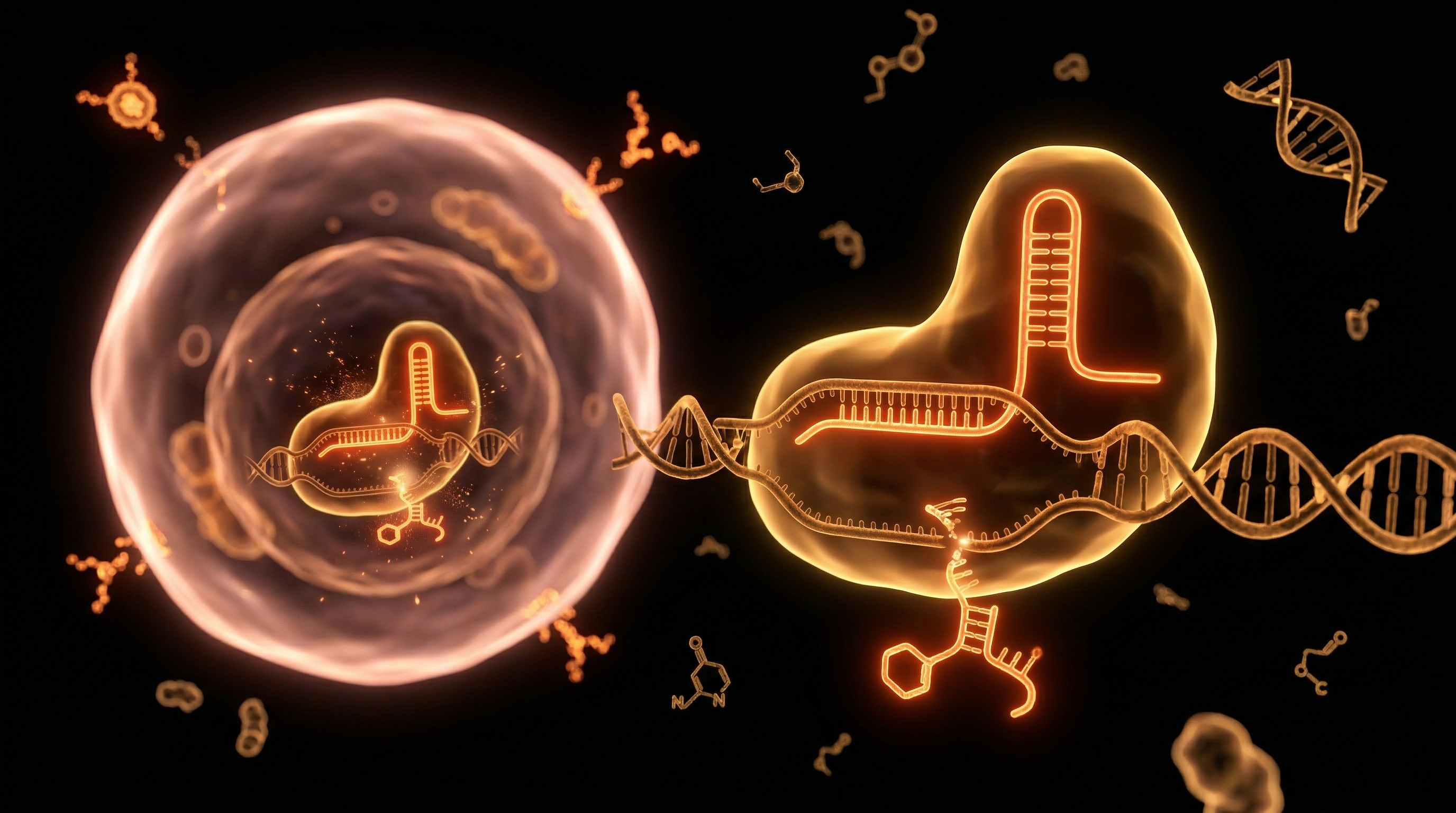 Scientific illustration for Rejuvenation Biotechnology: CRISPR and the Future of Immunity