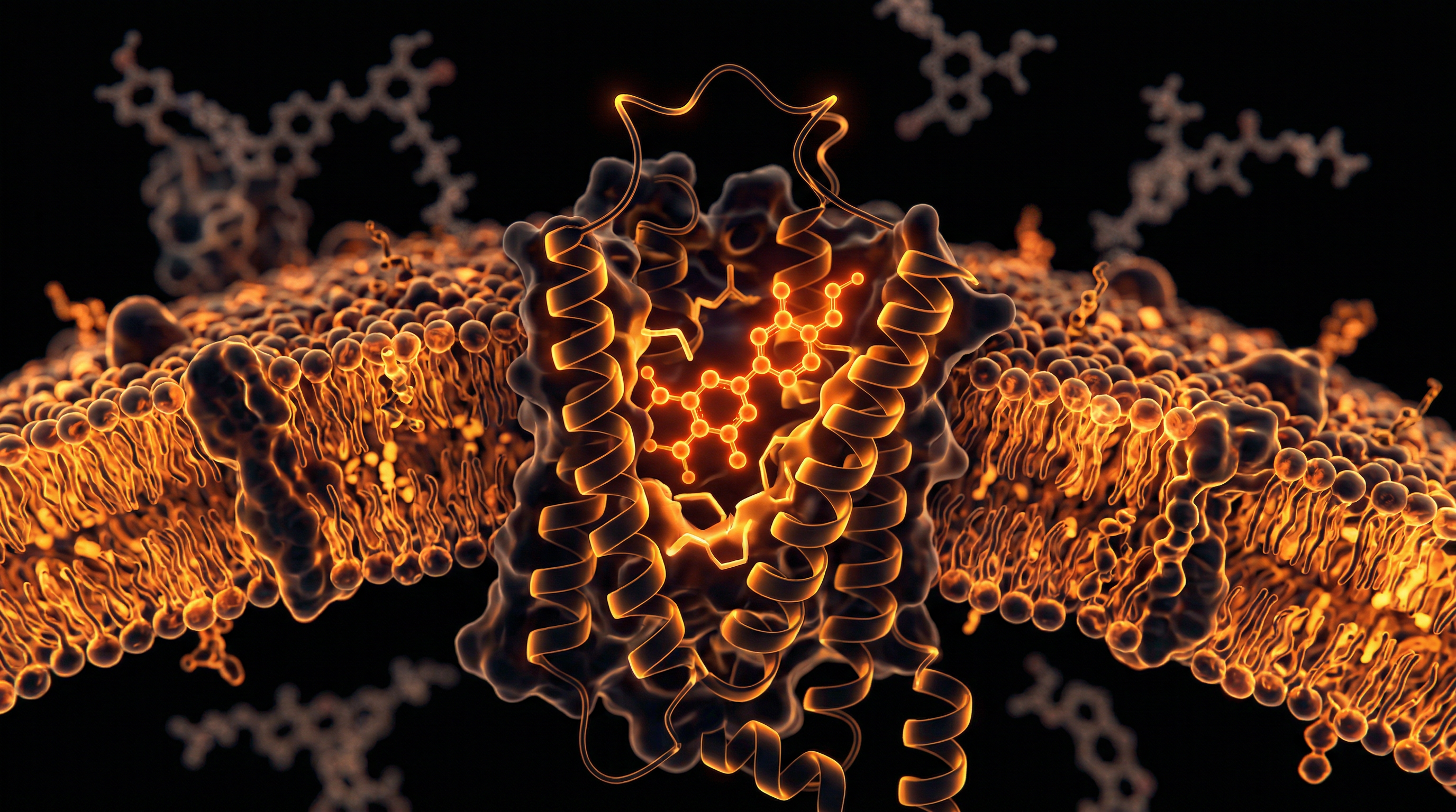 Scientific illustration for 2C-B and the Serotonin 2C Receptor: Mapping the Molecular Profile of Hybrid Entactogens