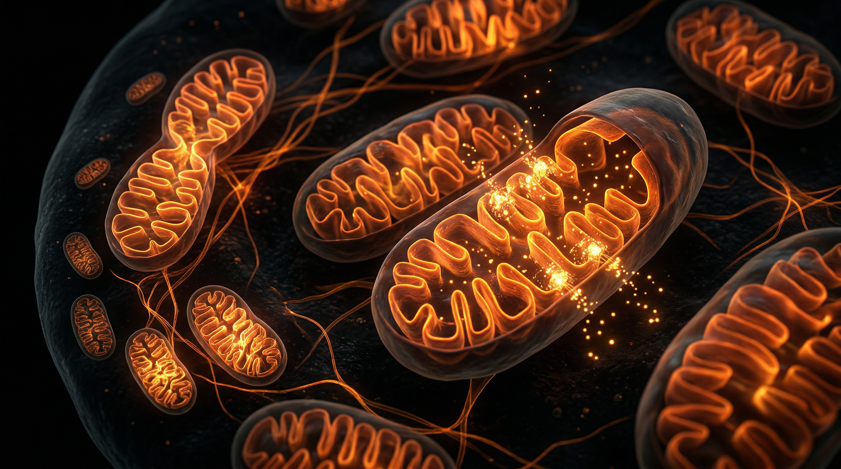 Scientific illustration for How Mitochondrial Biogenesis Rewires Your Cellular Energy Potential