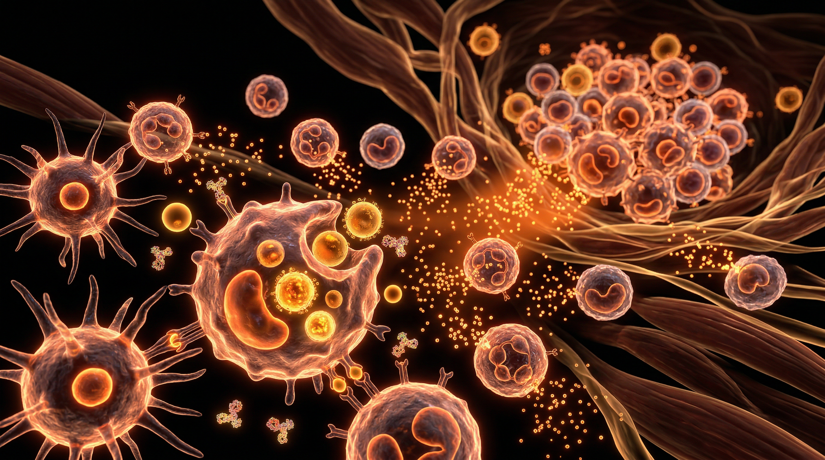 Scientific illustration for Squalene Adjuvants: MF59 and the Induction of Chronic Inflammatory States