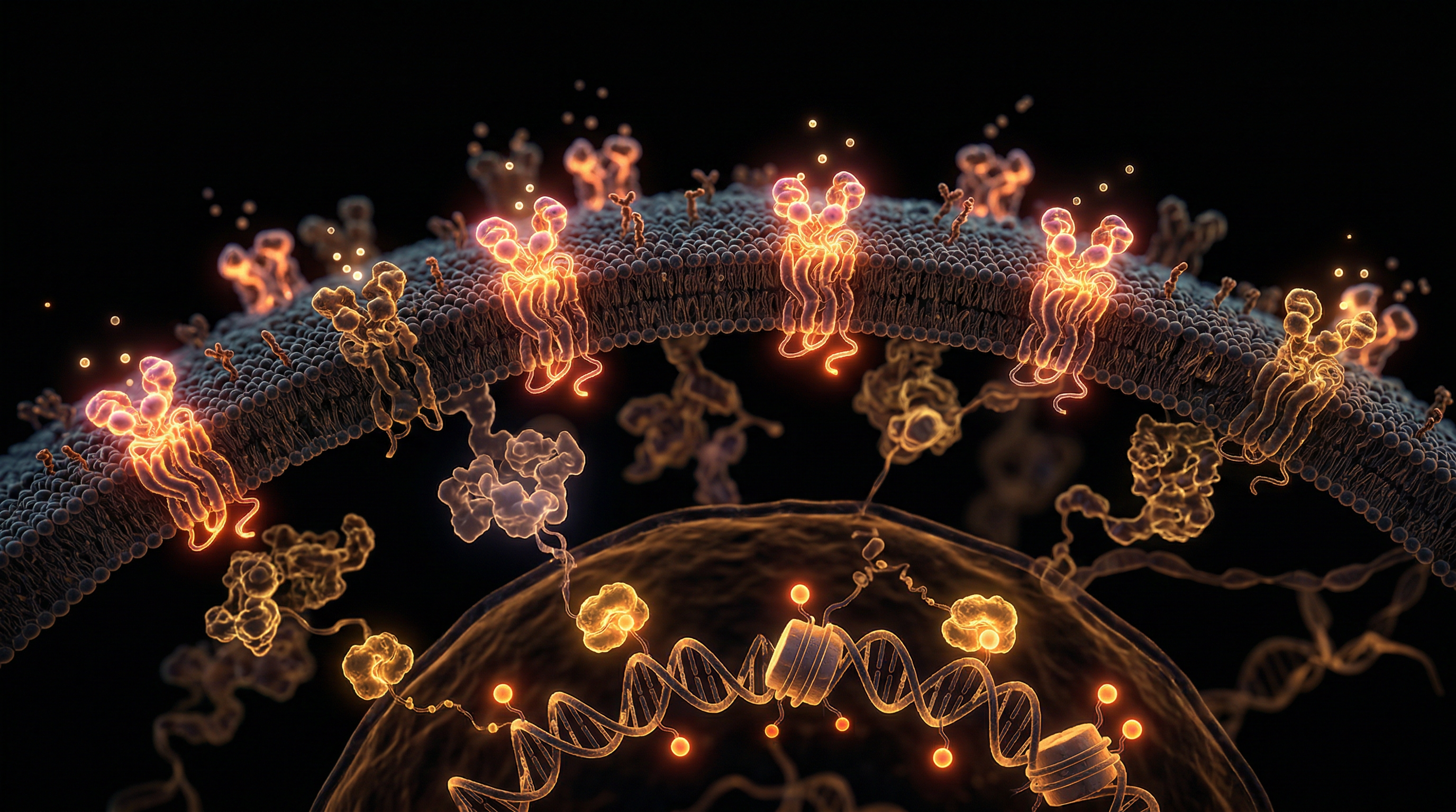 Scientific illustration for Epigenetic Modification: How Your Environment Overwrites Your Genetic Blueprint