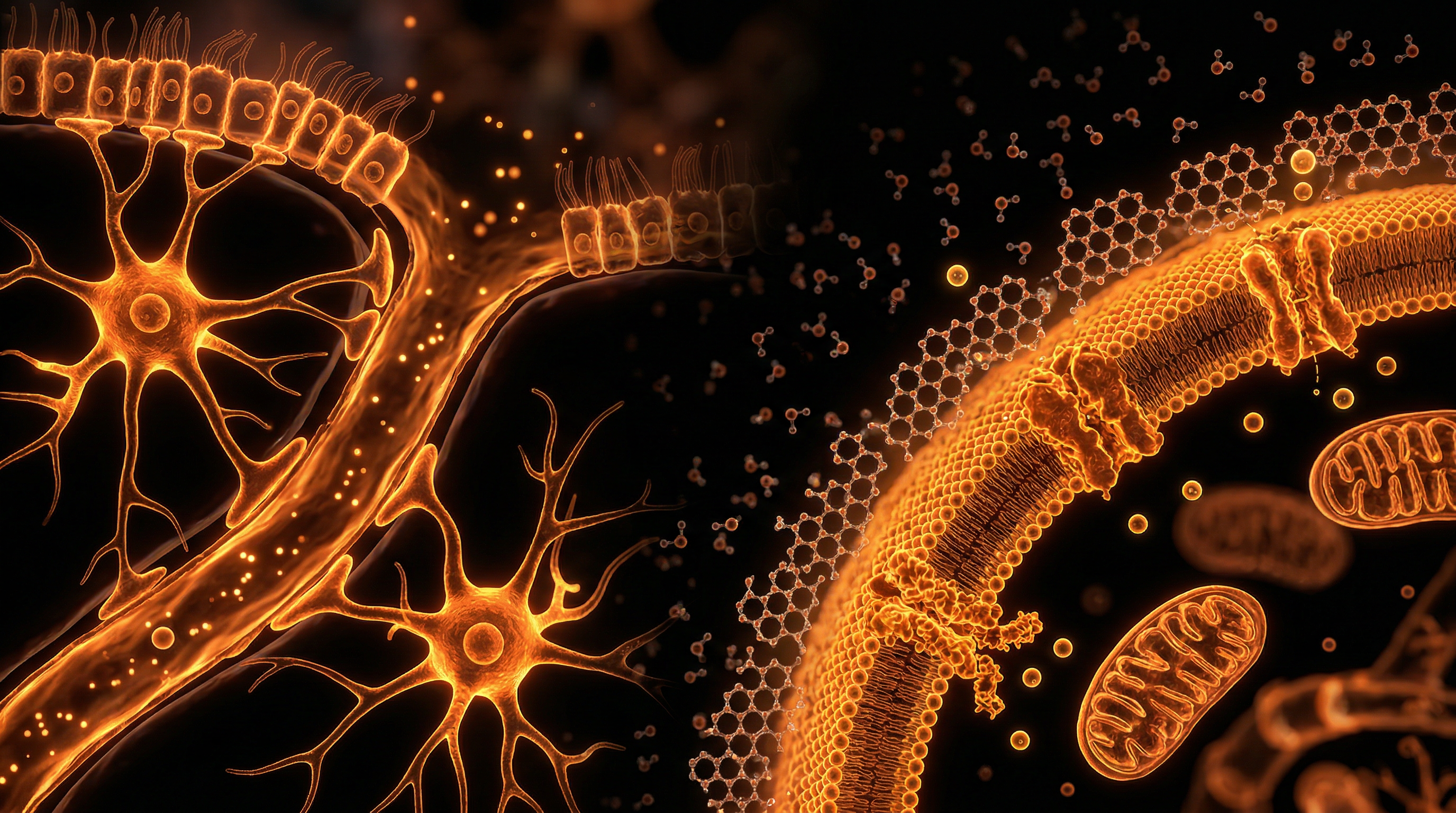 Scientific illustration for Hydrating the Brain: The CSF and Structured Water Connection