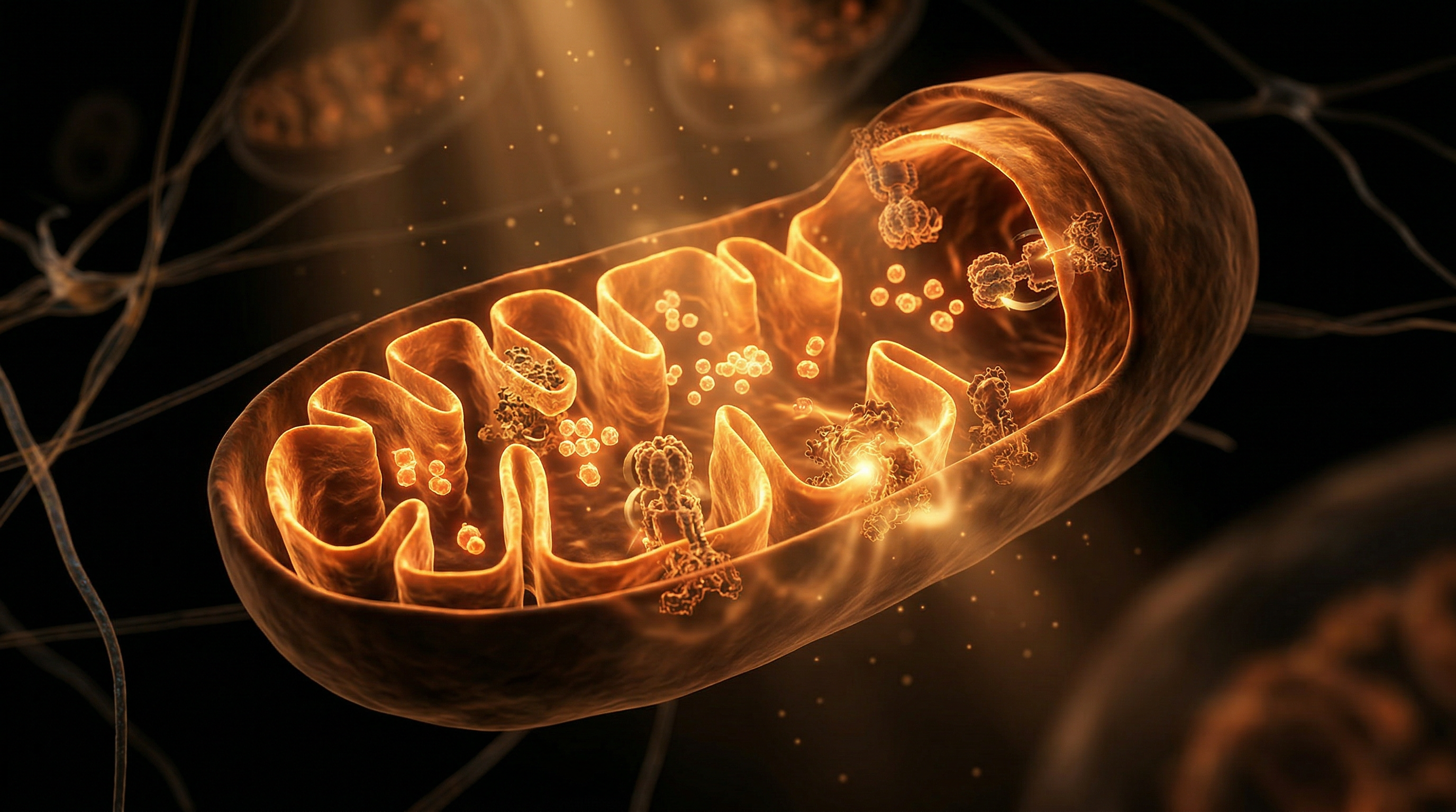 Scientific illustration for Photobiomodulation: How Sunlight Directly Charges Your Mitochondria