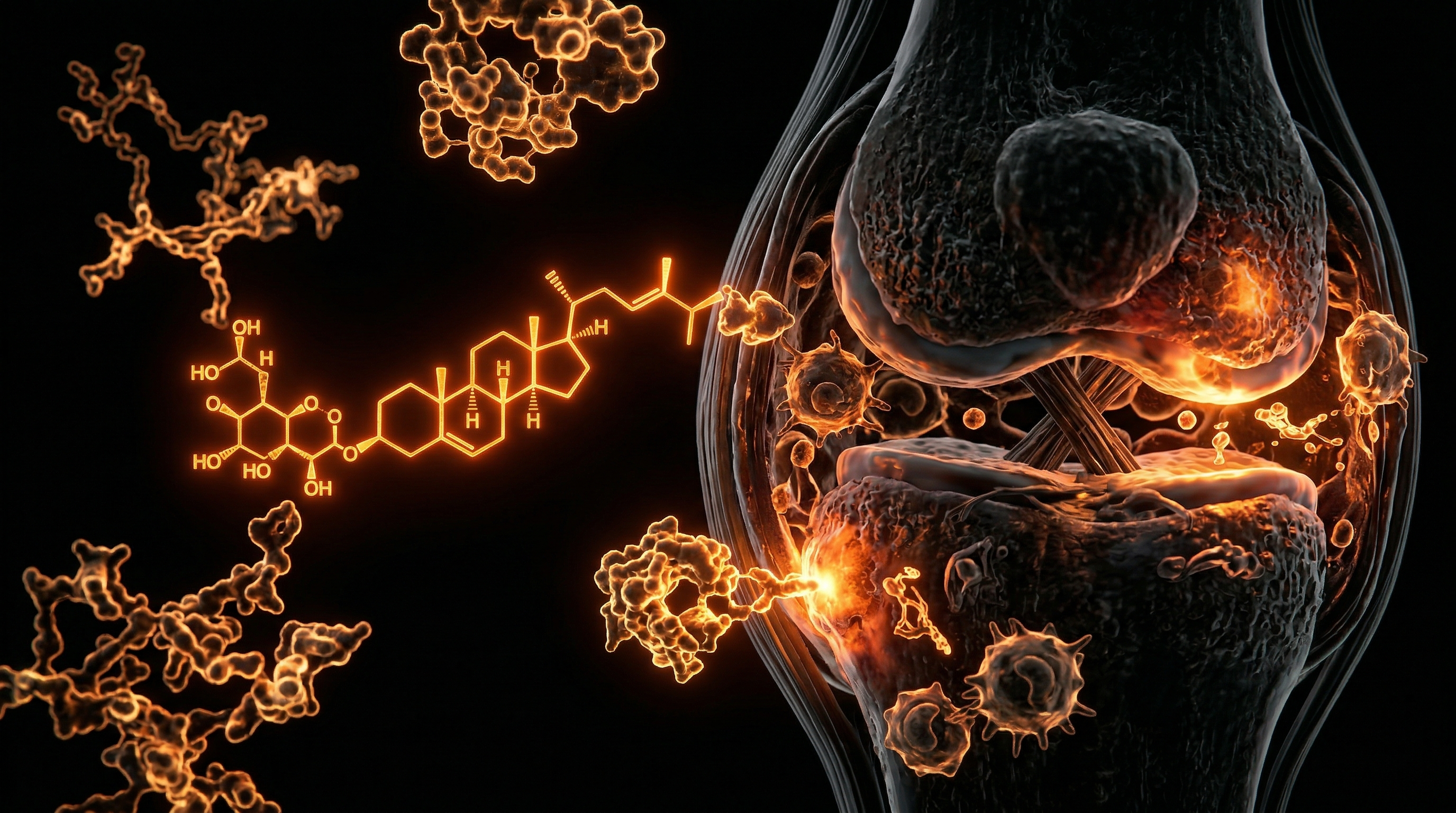 Scientific illustration for Nightshade Sensitivity: Do Solanine and Lectins Fuel Joint Inflammation?
