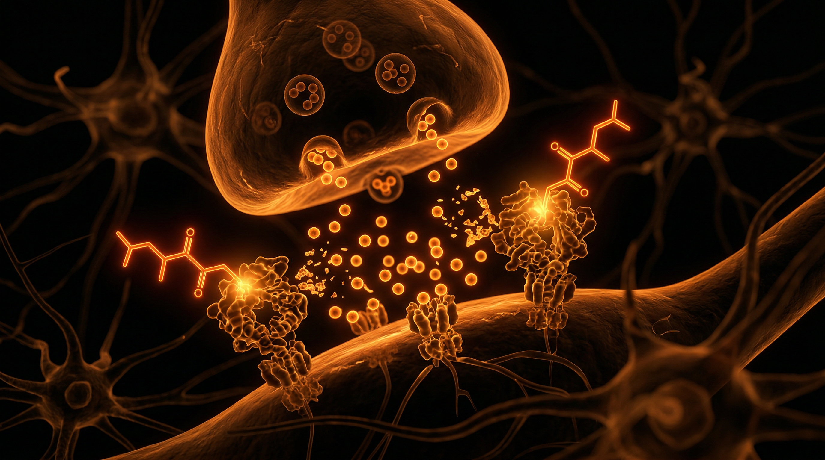 Scientific illustration for Organophosphate Exposure: Neurological Impact in UK Farming