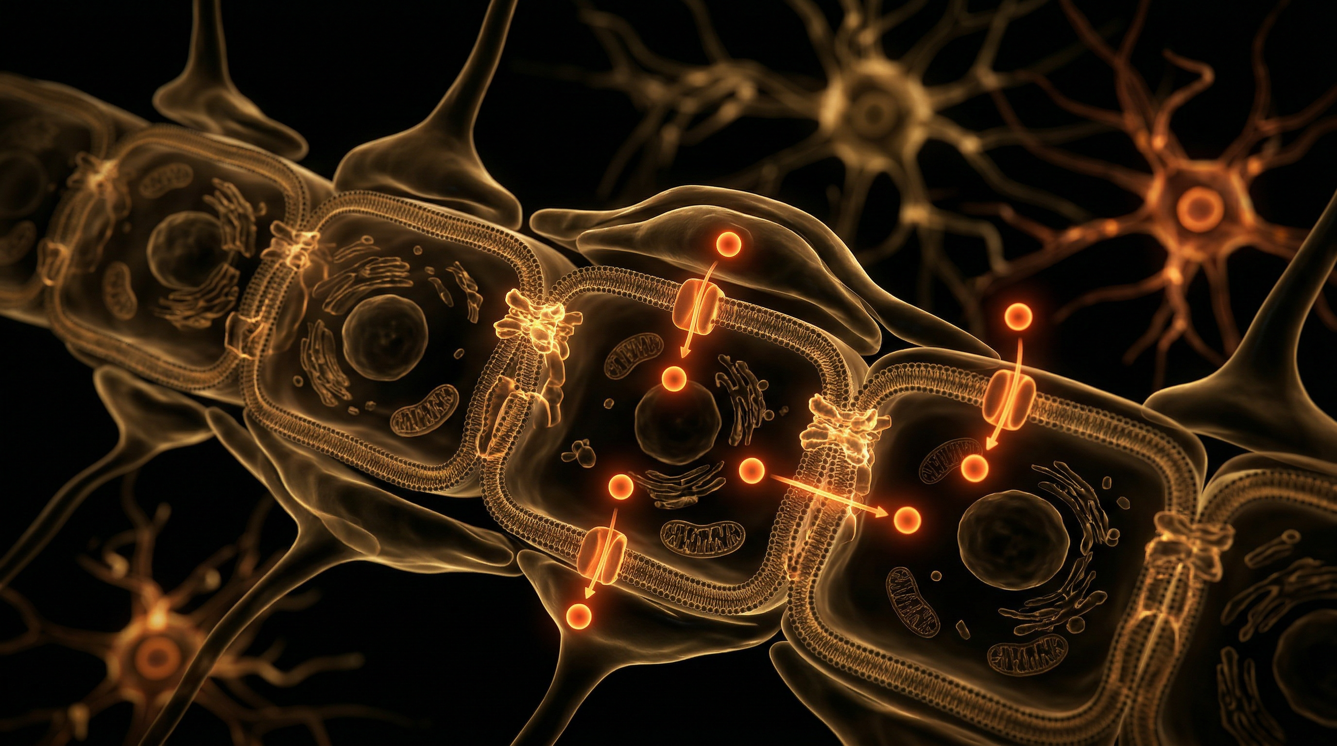 Scientific illustration for The Blood-Brain Barrier: Fluoride’s Stealth Entry into the CNS