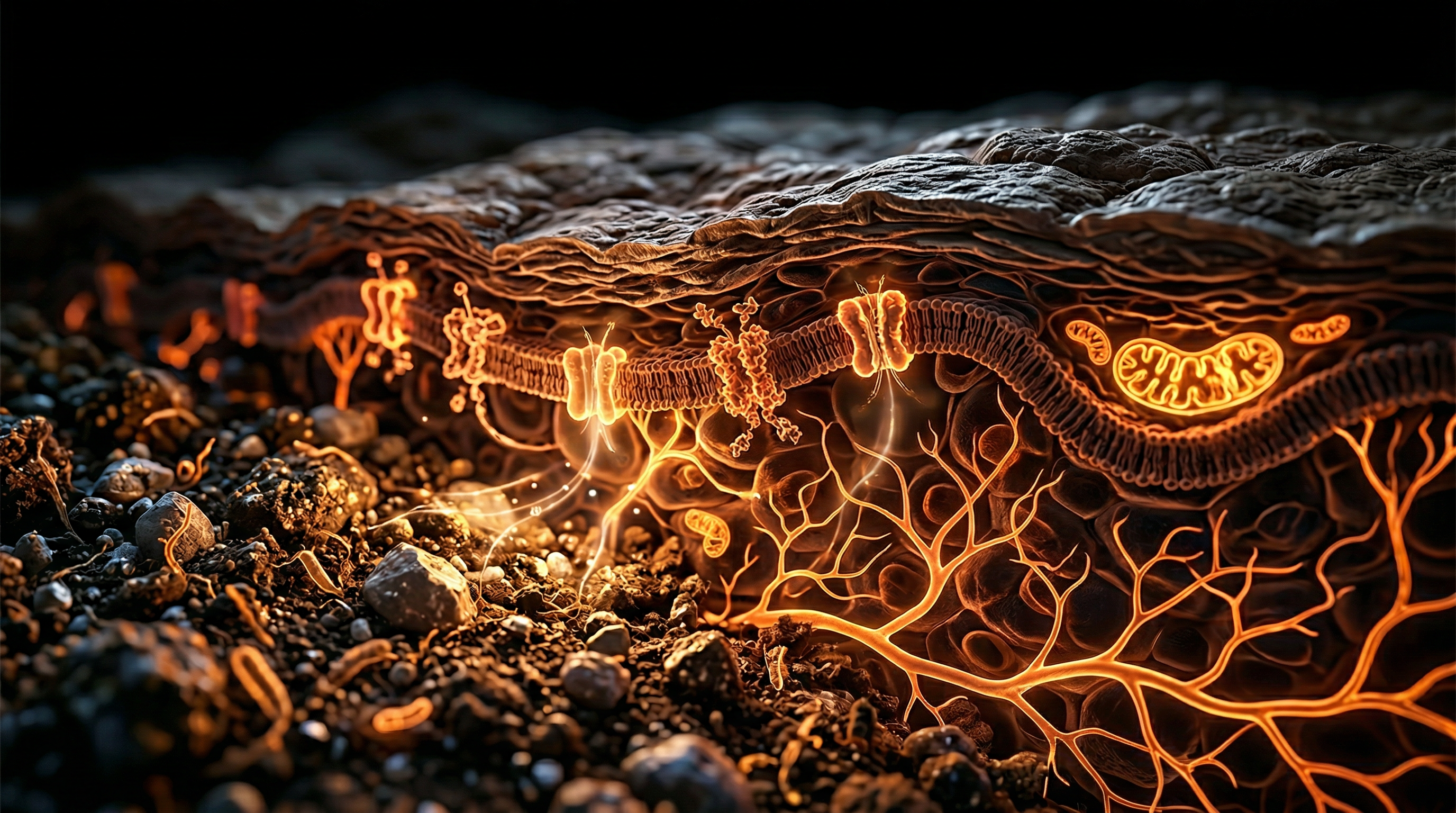 Scientific illustration for Ancestral Conductance: The Evolutionary Biology of Skin-to-Earth Interaction