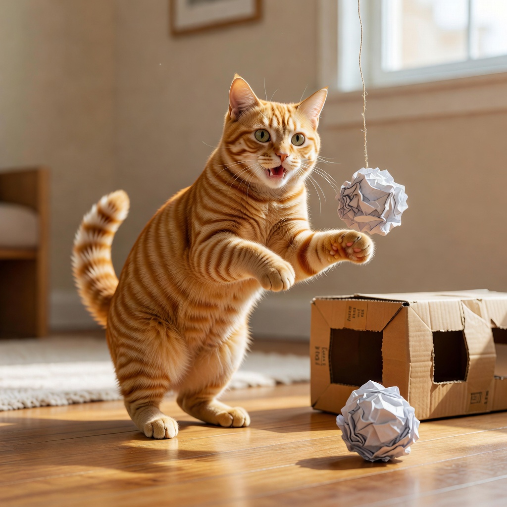 DIY Cat Enrichment Ideas: 10 Cheap Homemade Cat Toys for Indoor Fun!
