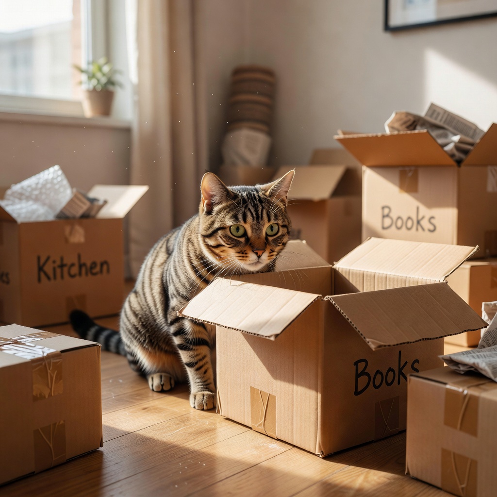Smooth Transitions: Moving Apartments with a Cat – Tips for City Cat Adjustment