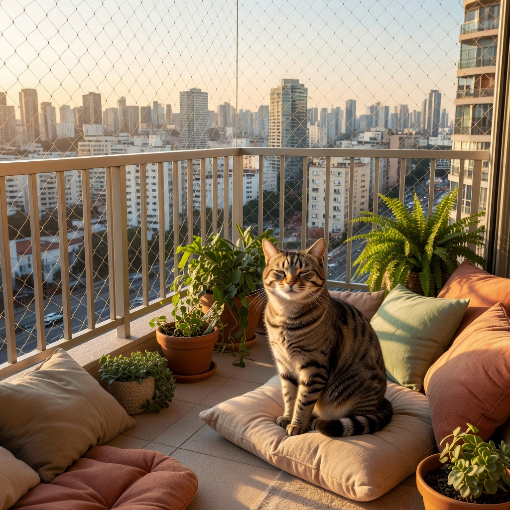 How to Cat-Proof a Balcony: Safe Cat Oasis for Your Apartment