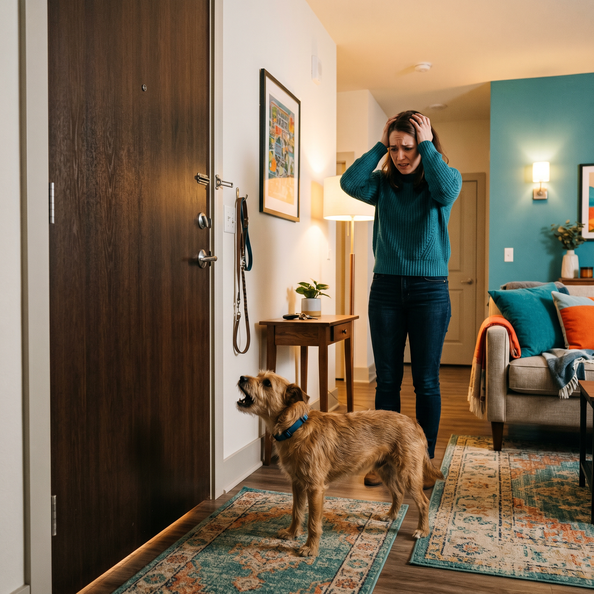 Apartment walls weren't built for barking