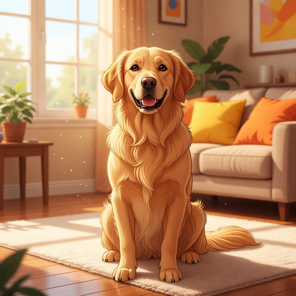 Happy dog