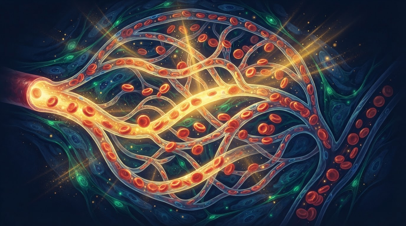 Quantum Microcirculation: 7 Natural Ways to Restore Blood Flow, Reverse Aging & Unlock Vitality After 40