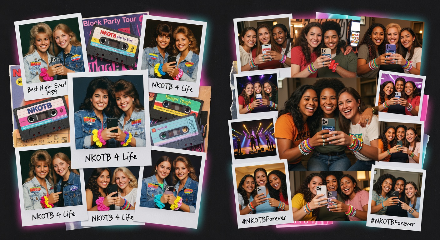 From Tiger Beat Posters to Blockhead Sisters Unite: The Timeless Evolution of NKOTB Nostalgia