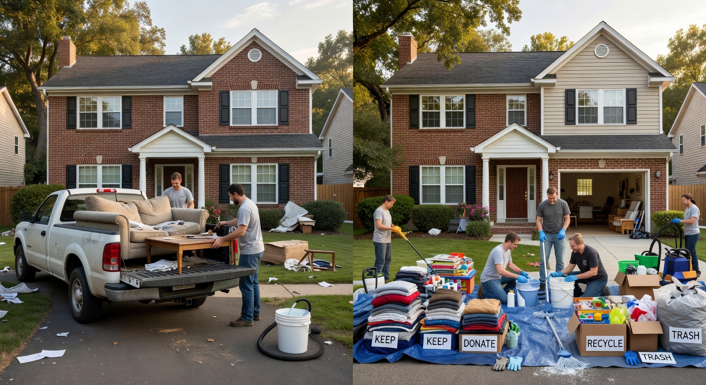 Hoarding Cleanup vs Junk Removal — What's the Difference and Why It Matters