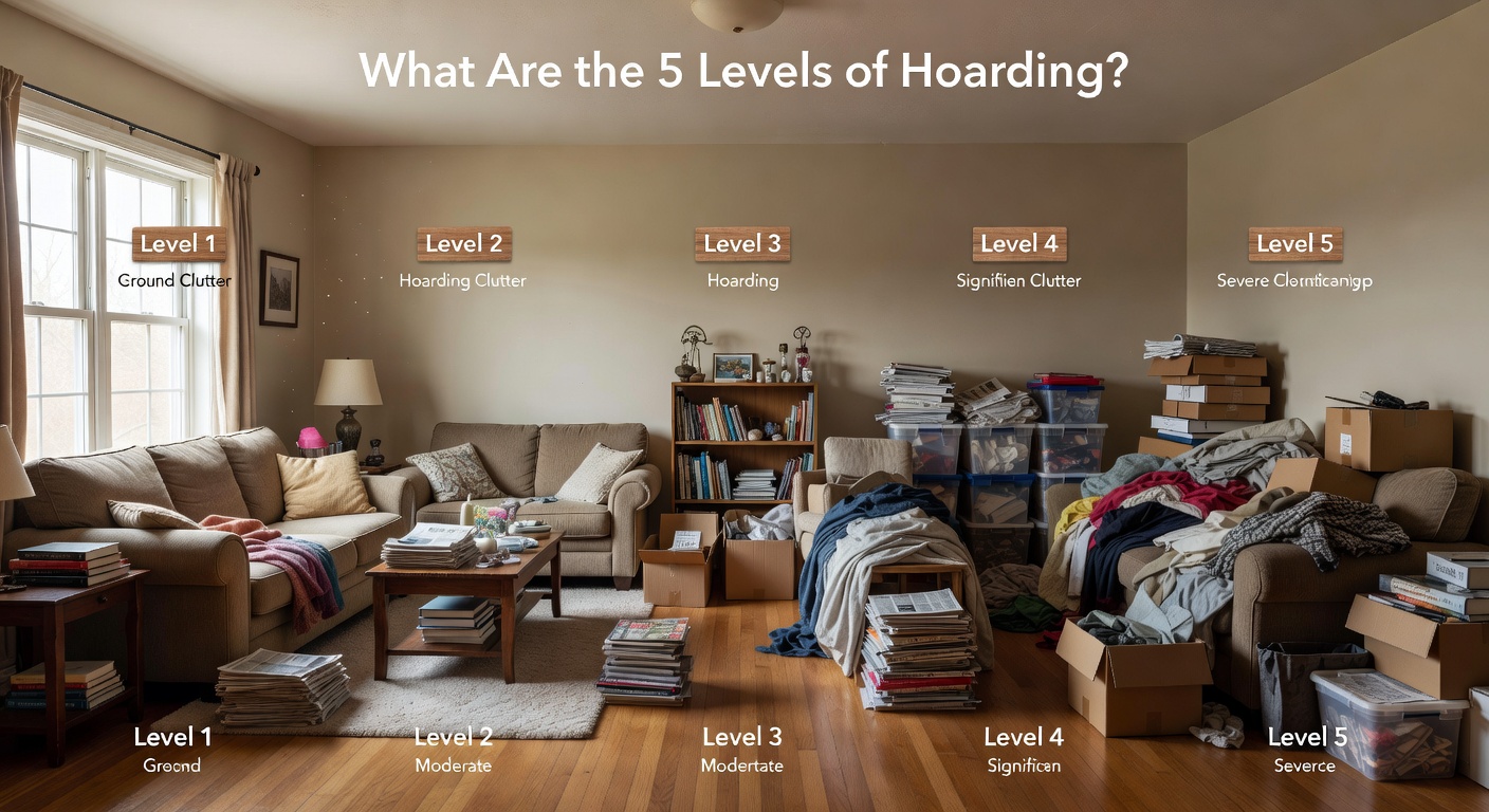 What Are the 5 Levels of Hoarding? A Compassionate Guide for Northern Virginia Families