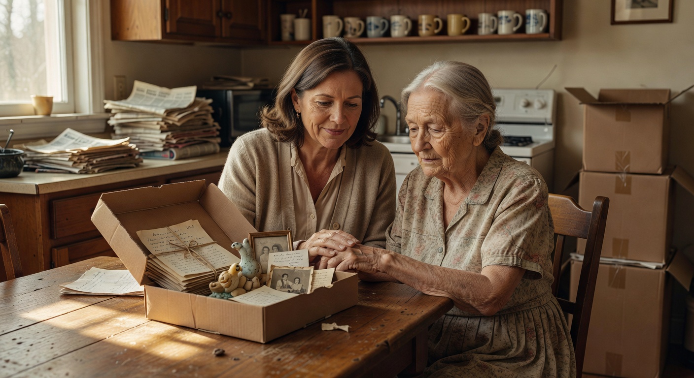 How to Talk to Your Elderly Parent About Hoarding Cleanup: A Compassionate Guide for Northern Virginia Families