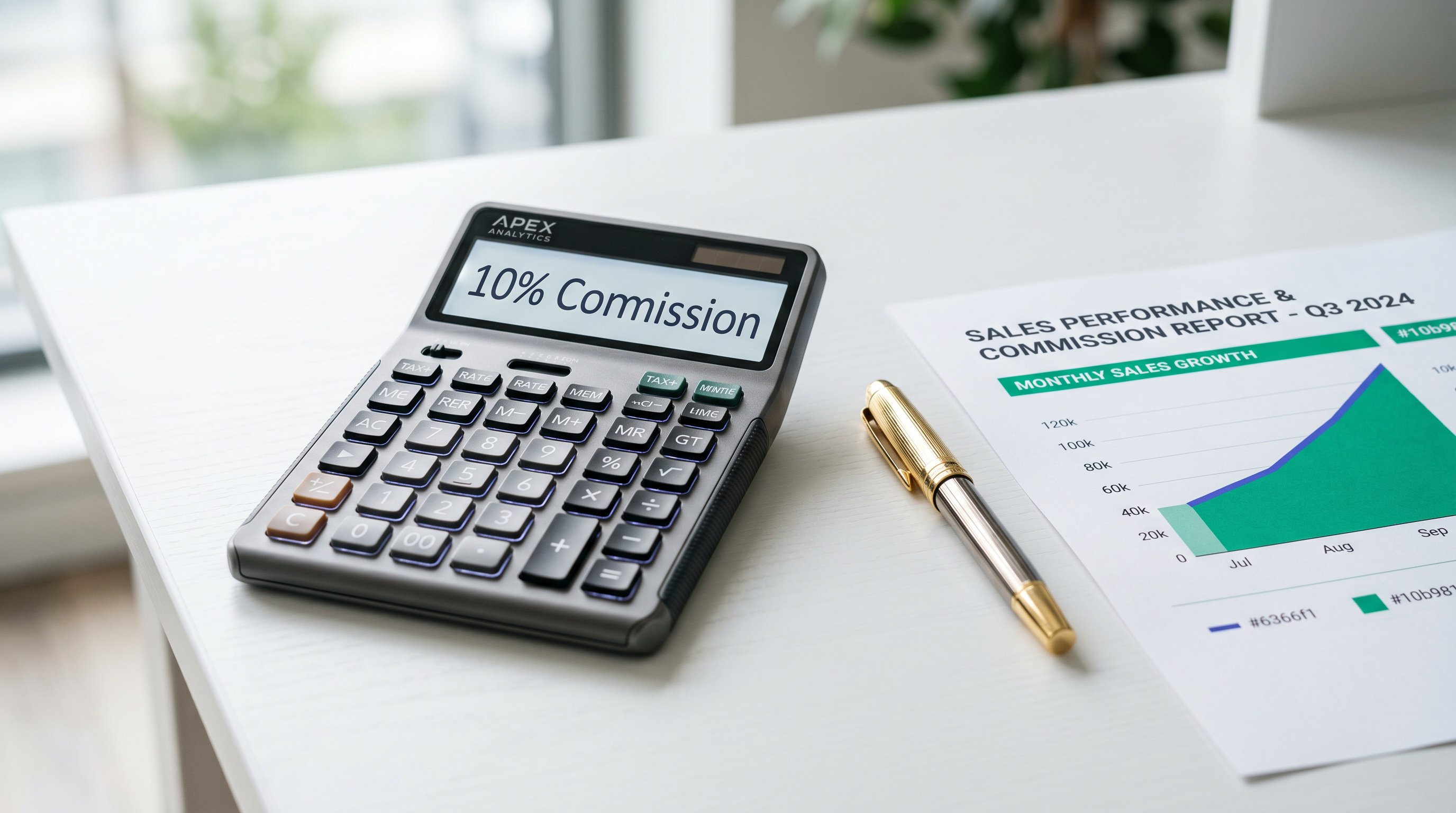Commission Percentage Calculator: How to Calculate Sales Commissions with Formulas & Tiered Structures