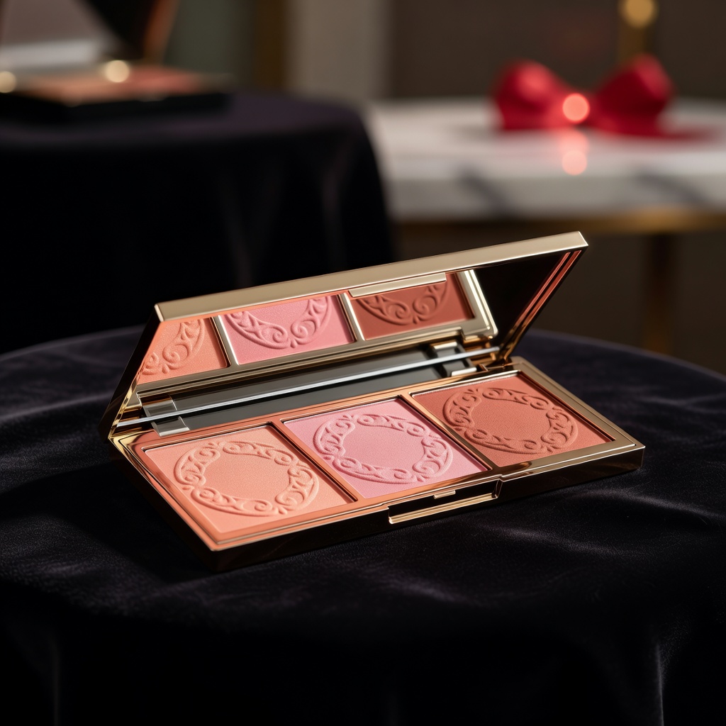 3-Pan Blush Palette