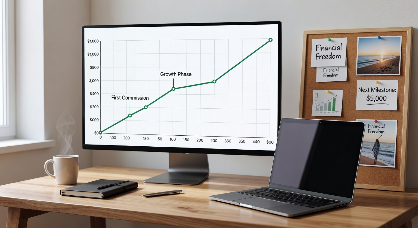 How to Make $1,000/Month with Affiliate Marketing: Realistic 3-Month Roadmap for Beginners