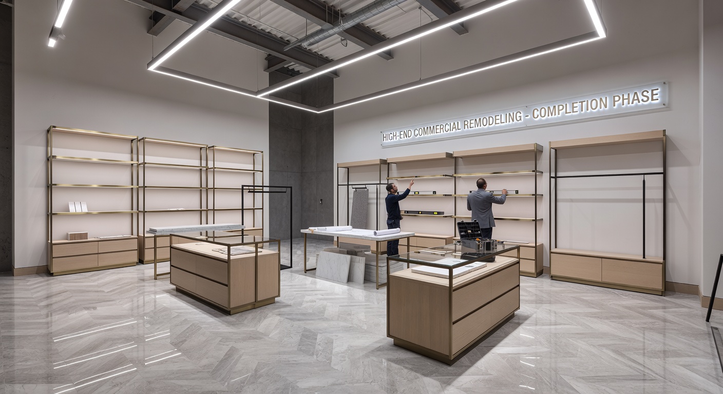 Modern retail renovation