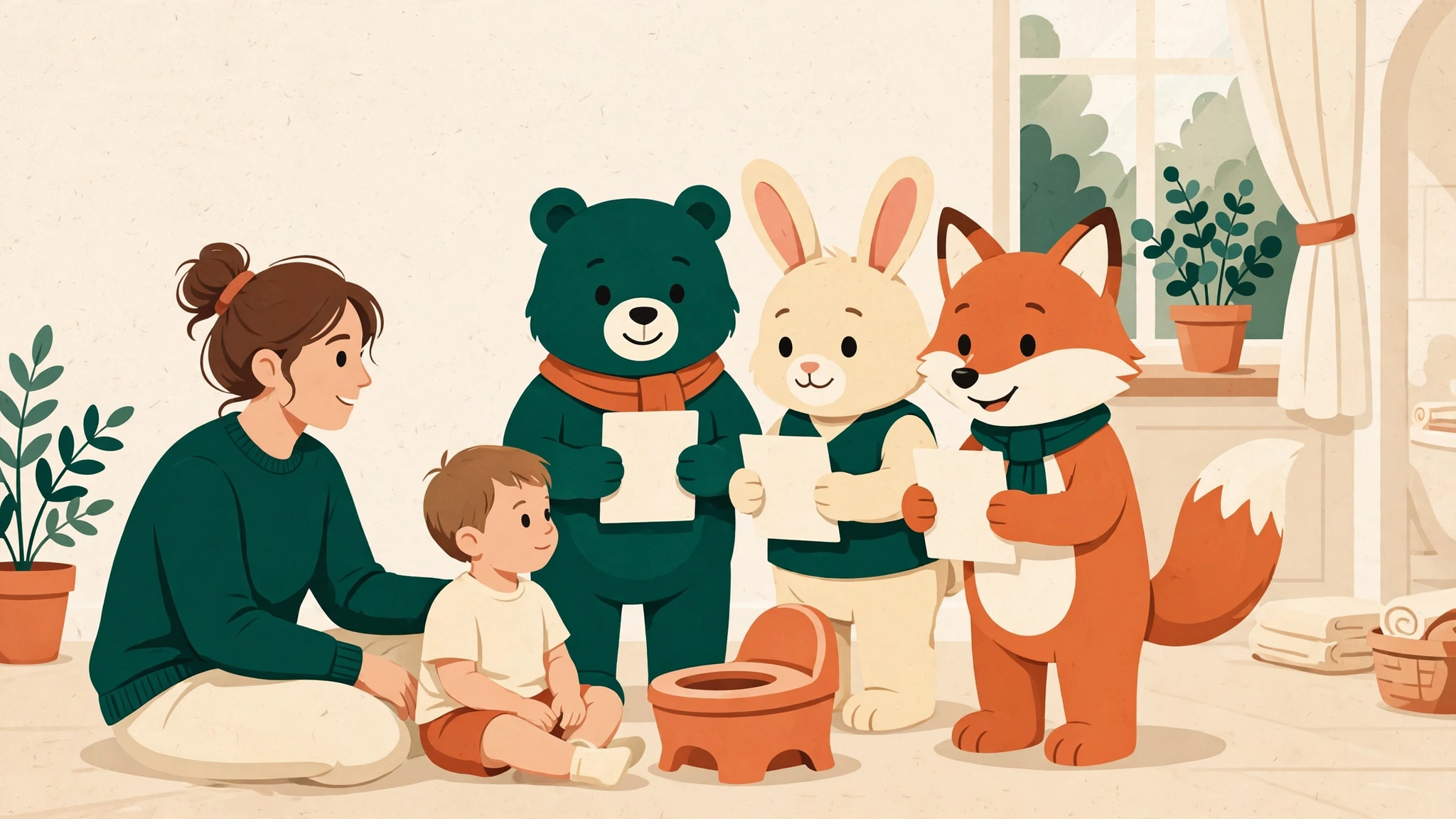 Start Potty Training Without a Schedule