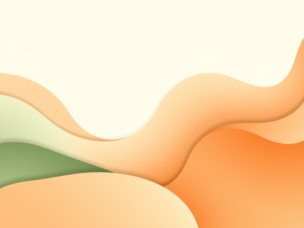 Abstract flowing shapes representing healing energy