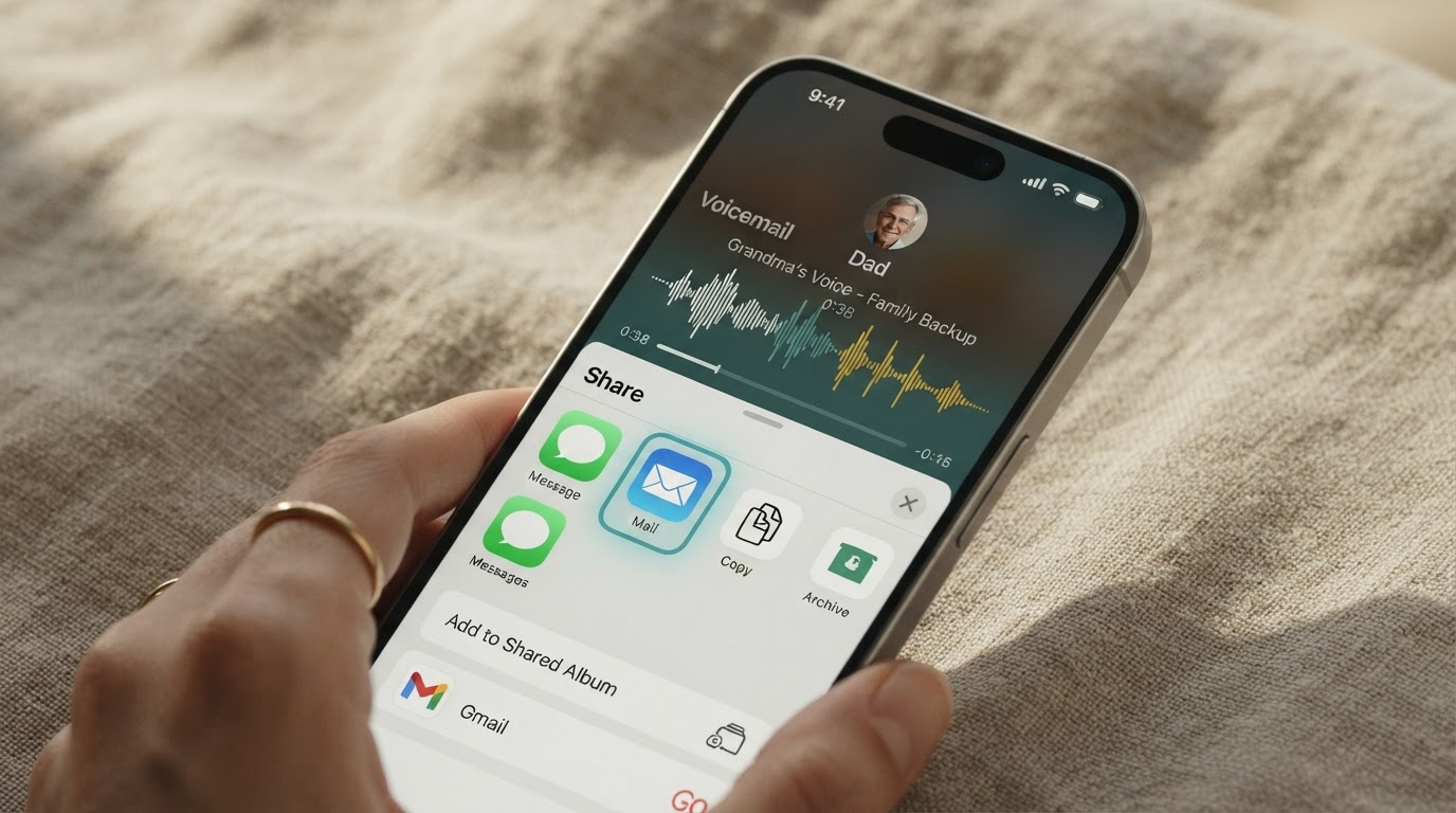 Save Voicemails to Email: The Fastest Family Backup