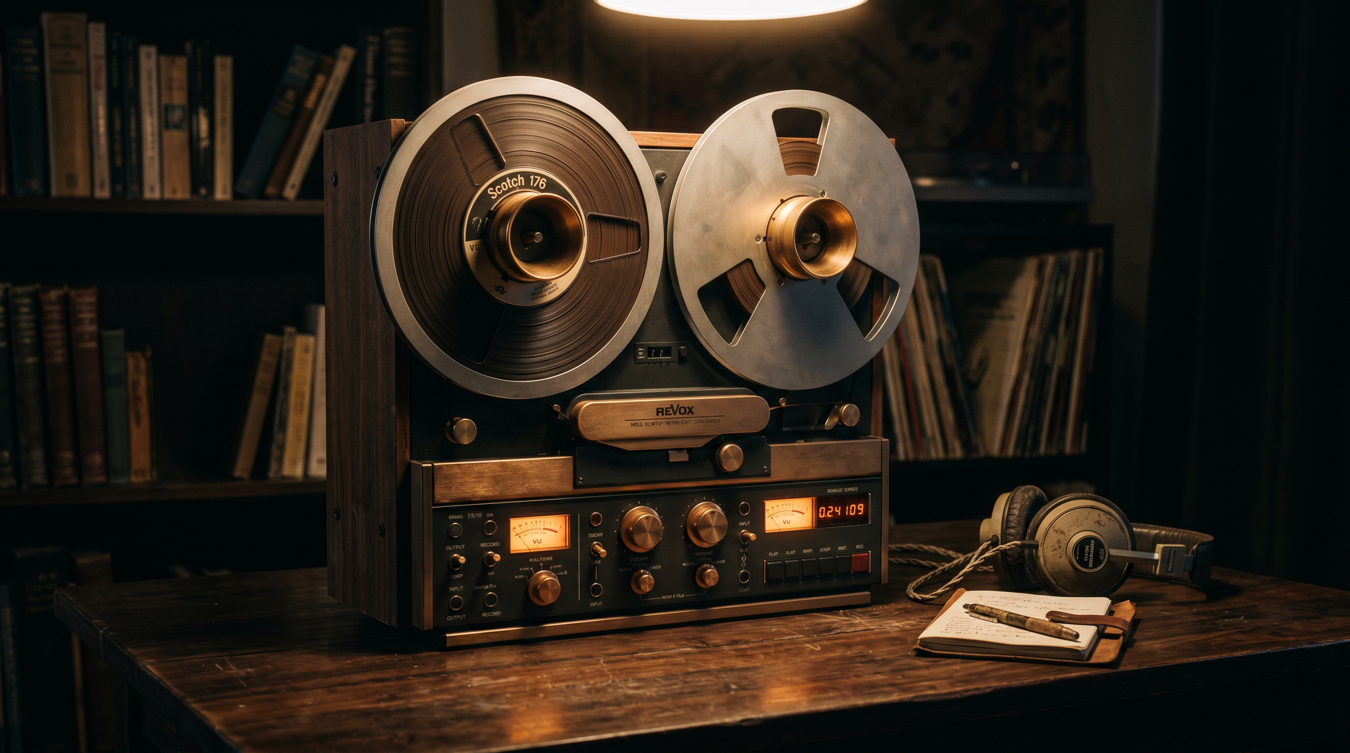 Vintage reel-to-reel recorder