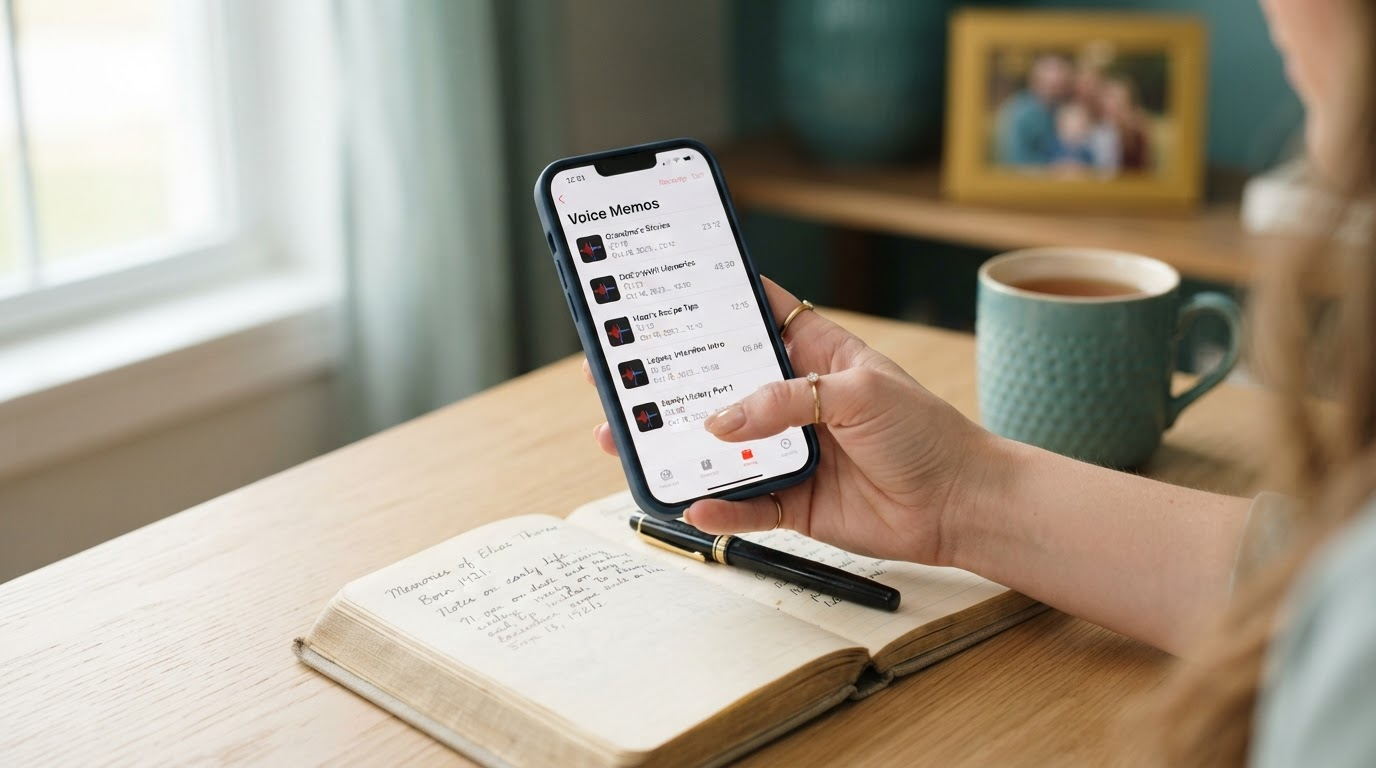 How to Save Voice Memos From iPhone Permanently for Legacy