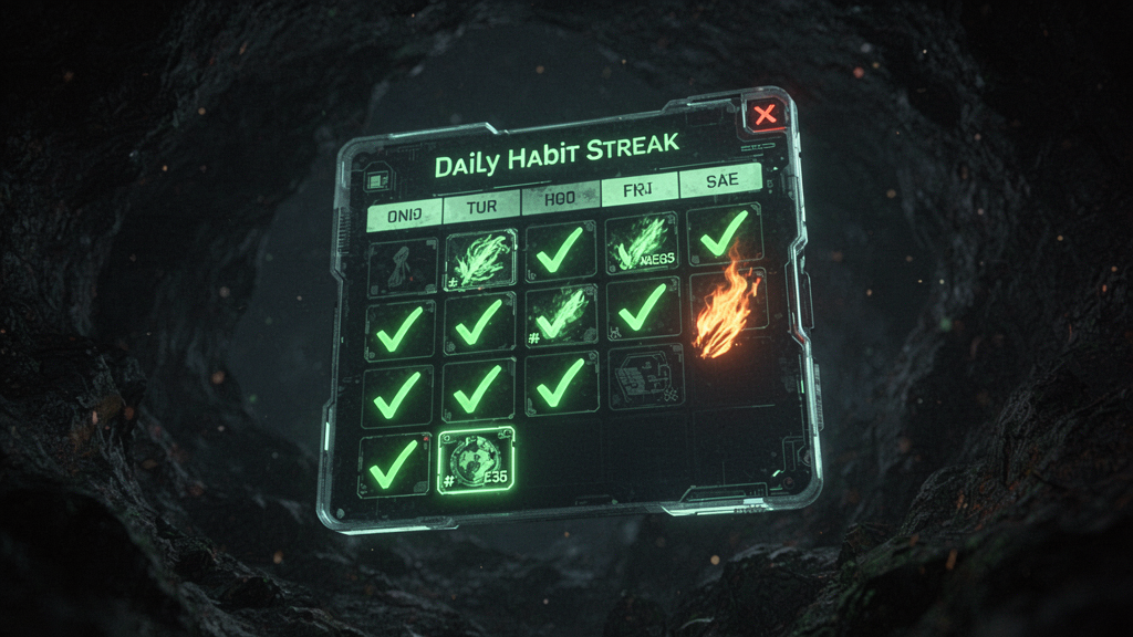 Gamified Habit Tracker: Turn Gym Workouts into Fitness RPG with Daily Quests & Streaks